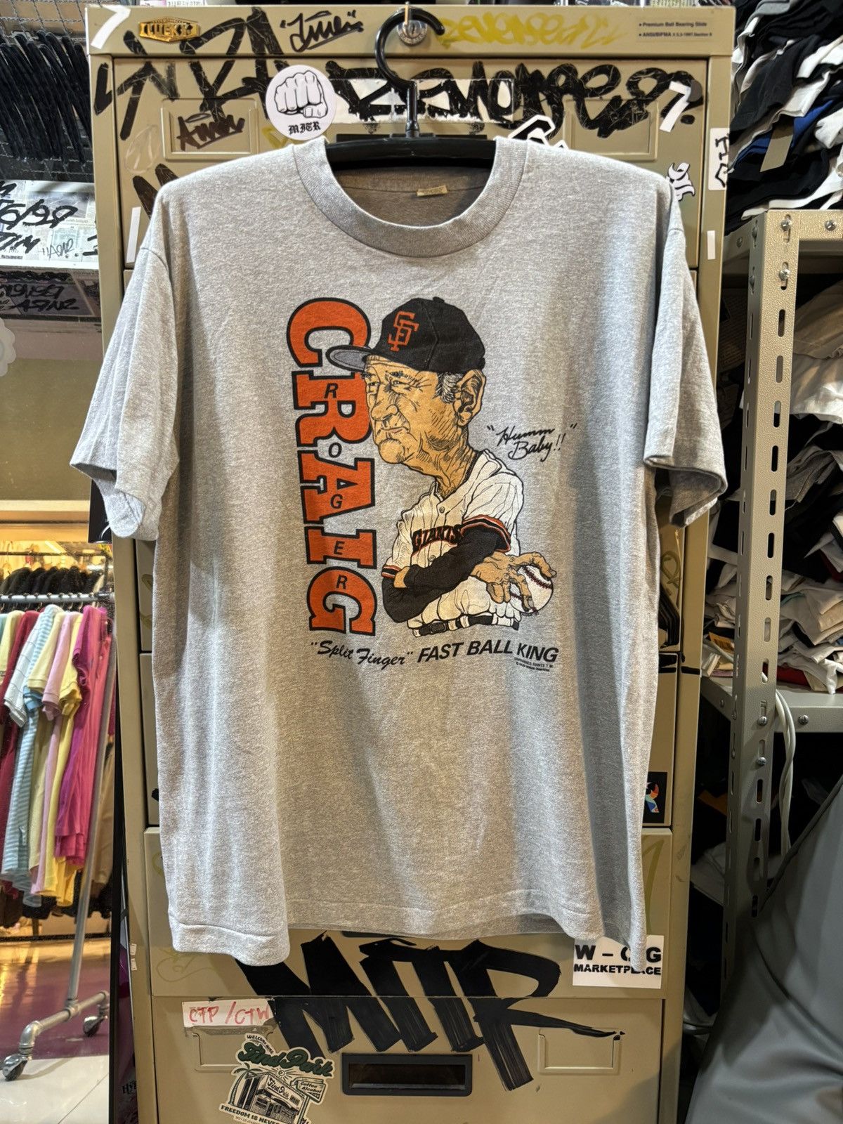 Vintage Craig Roger vintage t shirt 1987’s Size US XL / EU 56 / 4 - 1 Thumbnail