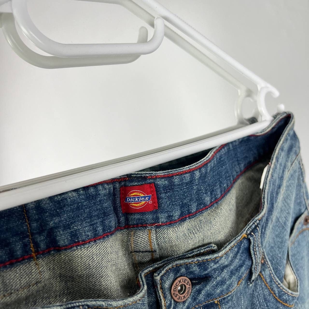 Dickies Crazy Denim Pants Slim Fit Dickies Vintage Jeans Y2k Style Size US 32 / EU 48 - 7 Thumbnail