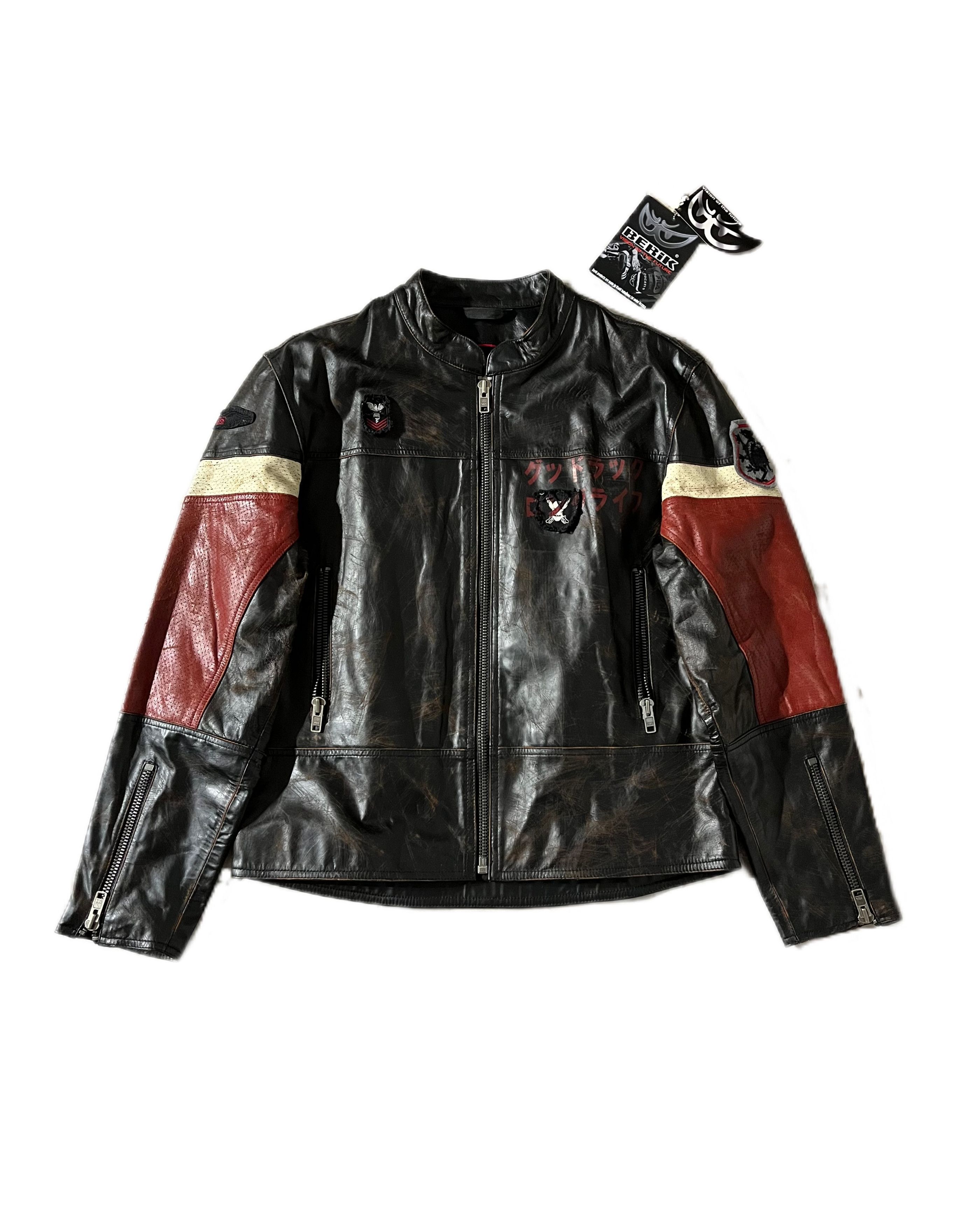 Berik Biker Leather Jacket