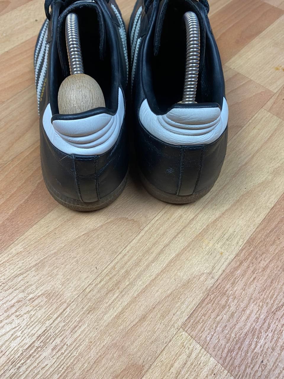 Adidas adidas Originals SAMBA LEATHER Core Black Footwear SIZE US12 Size US 12 / EU 45 - 9 Thumbnail