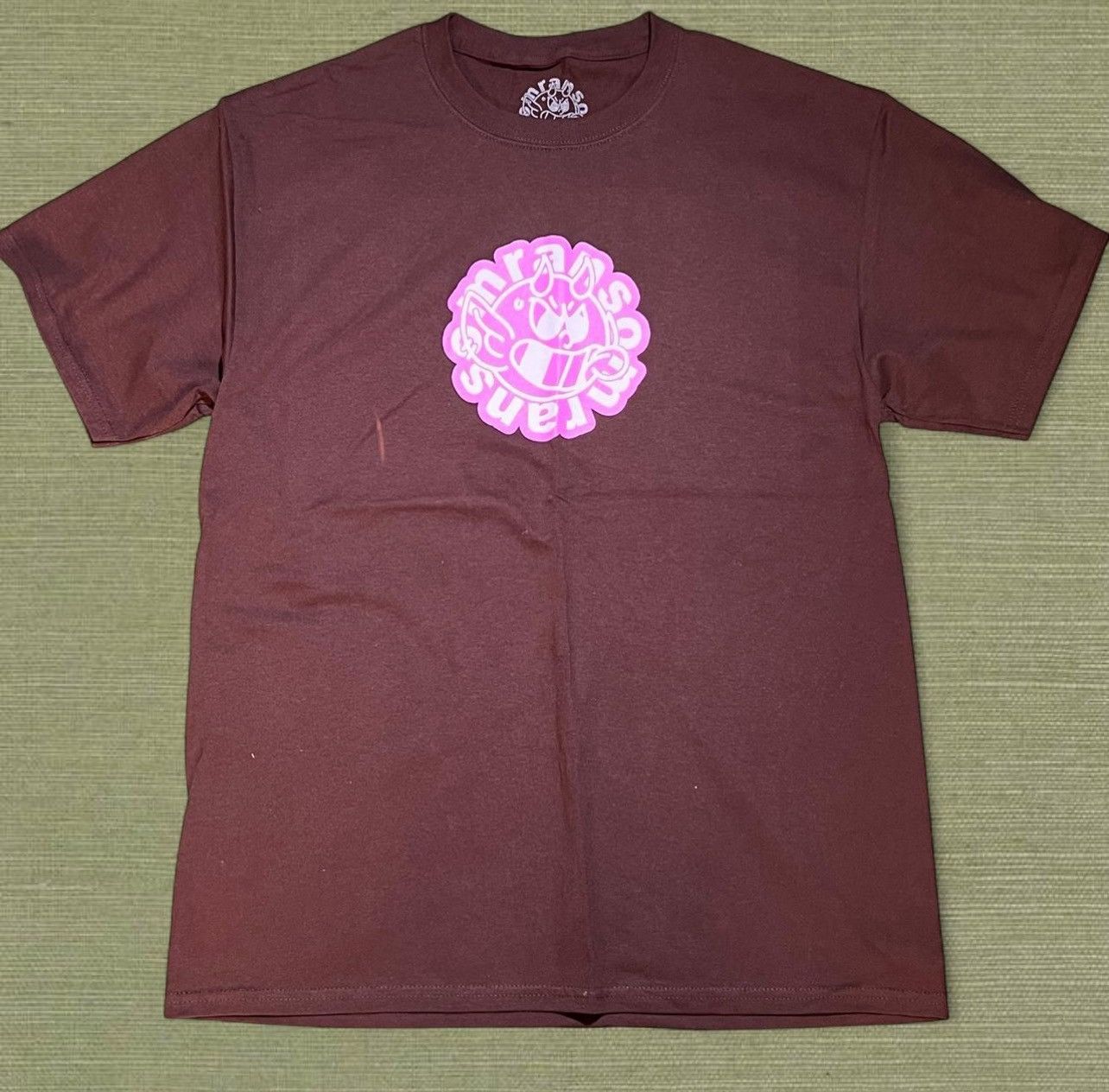 Ransom Clothing Ransom brown and pink streetwear-tee Size US L / EU 52-54 / 3 - 1 Thumbnail
