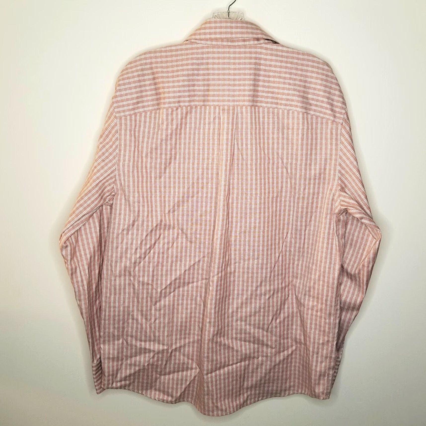 Eddie Bauer Eddie Bauer Mens Orange Pink Long Sleeve Button-Up Size M Mens Comfort Fit Shirt Size US M / EU 48-50 / 2 - 4 Thumbnail