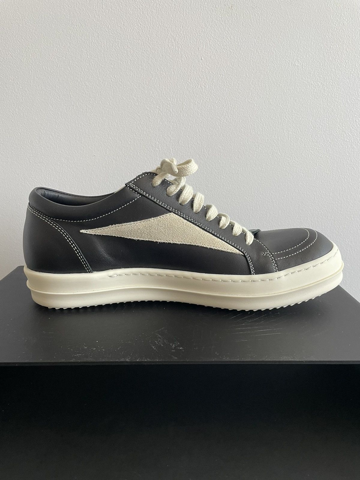 Rick Owens Rick Owens | Vintage Leather Vans 0282897 Size US 7 / EU 40 - 6 Thumbnail
