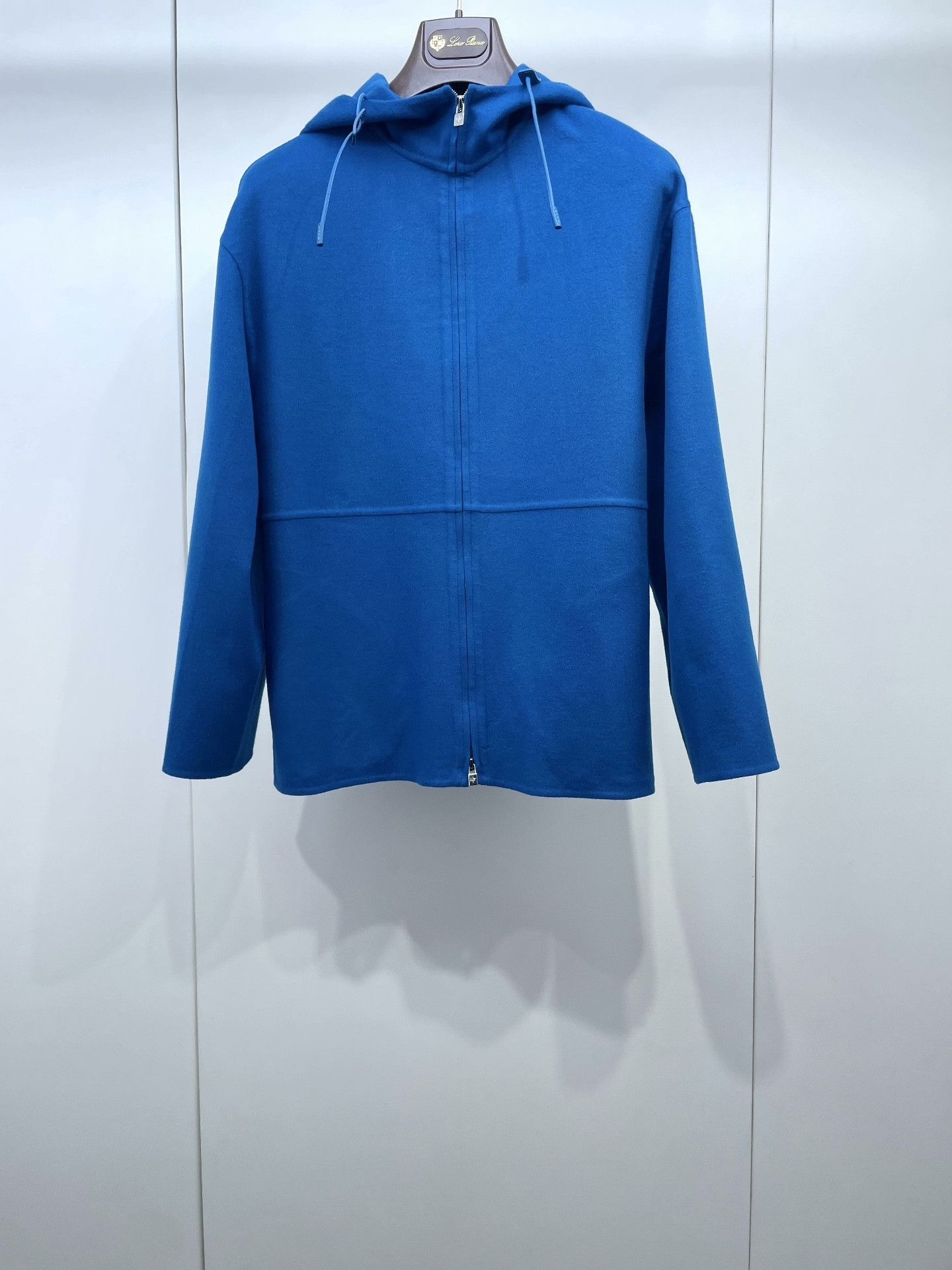 Loro Piana Loro Piana Solid Cashmere Zip Hooded Coat Size XS / US 0-2 / IT 36-38 - 1 Thumbnail