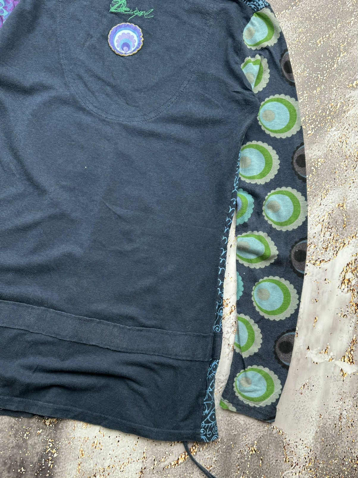 Desigual Desigual Vintage Printed Belted Long Sleeve Size M / US 6-8 / IT 42-44 - 9 Thumbnail