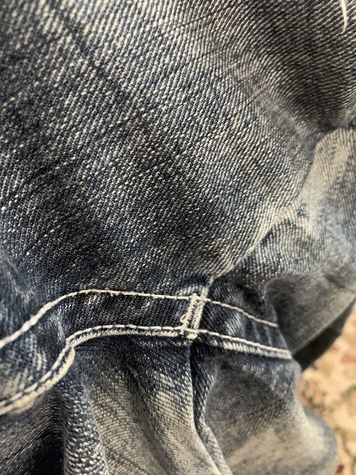Japanese Brand Japanese Doublewaist Distressed Jeans Size US 32 / EU 48 - 14 Thumbnail