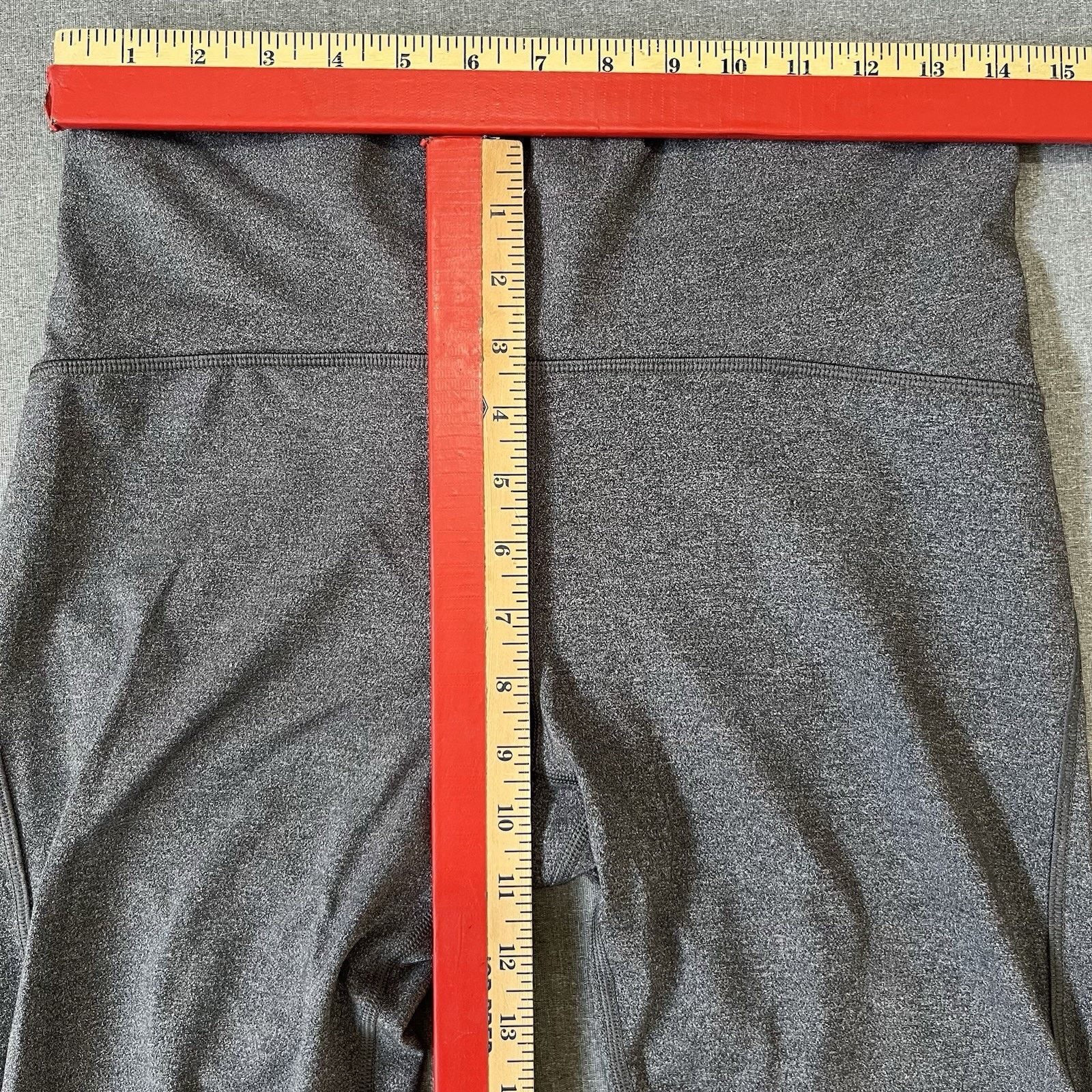 Lululemon Lululemon Train Times 7/8 Pant Leggings Heathered Size 10 Size 32" / US 10 / IT 46 - 3 Thumbnail