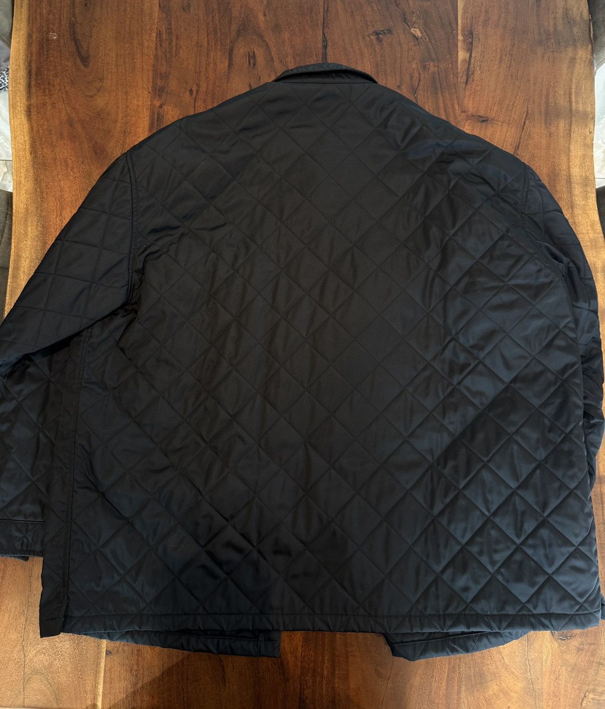 Prada Prada Re-Nylon Quilted Jacket Black RARE SIZE XXL Size US XXL / EU 58 / 5 - 2 Thumbnail