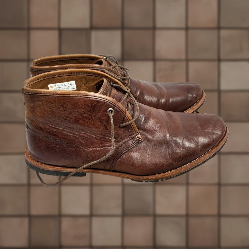 C.P. Company × Vintage C.P.Company Leather Boots Black Vintage