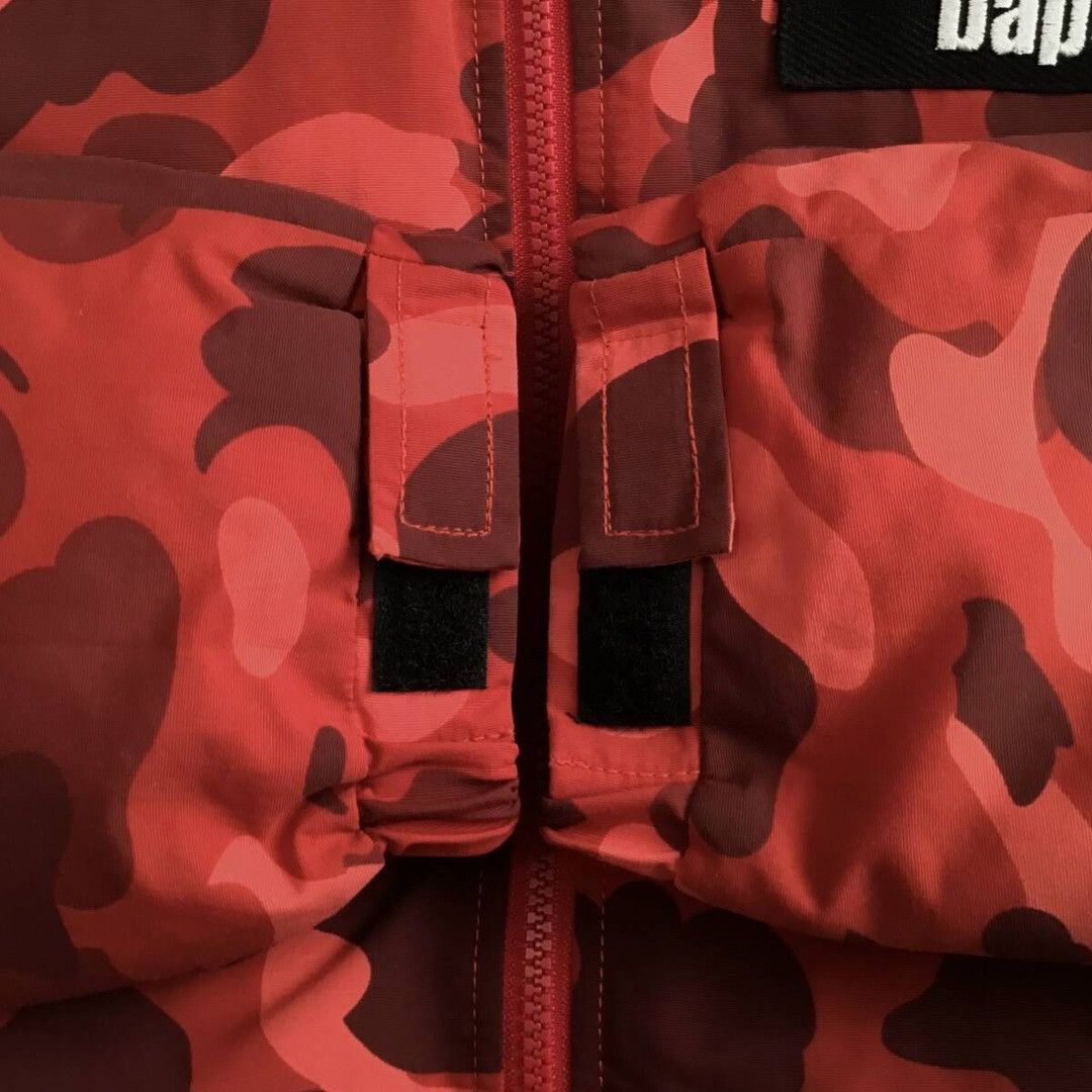 Bape BAPE Red Camo Puffer Down Jacket a bathing ape Size US M / EU 48-50 / 2 - 4 Thumbnail