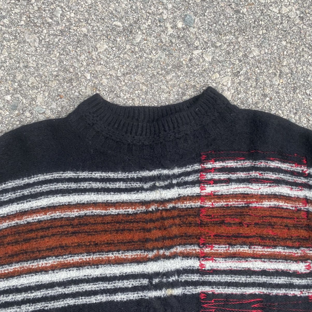 Kansai Yamamoto Rare Vintage Kansai Man Knit Sweatshirt Size US M / EU 48-50 / 2 - 4 Thumbnail