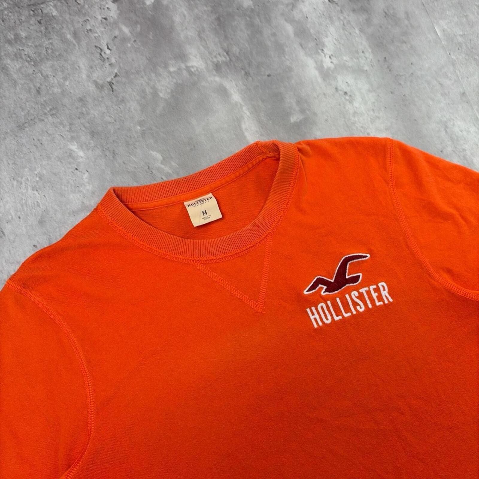 Other Y2K Orange Hollister Surf Grunge T-Shirt Size US M / EU 48-50 / 2 - 5 Thumbnail