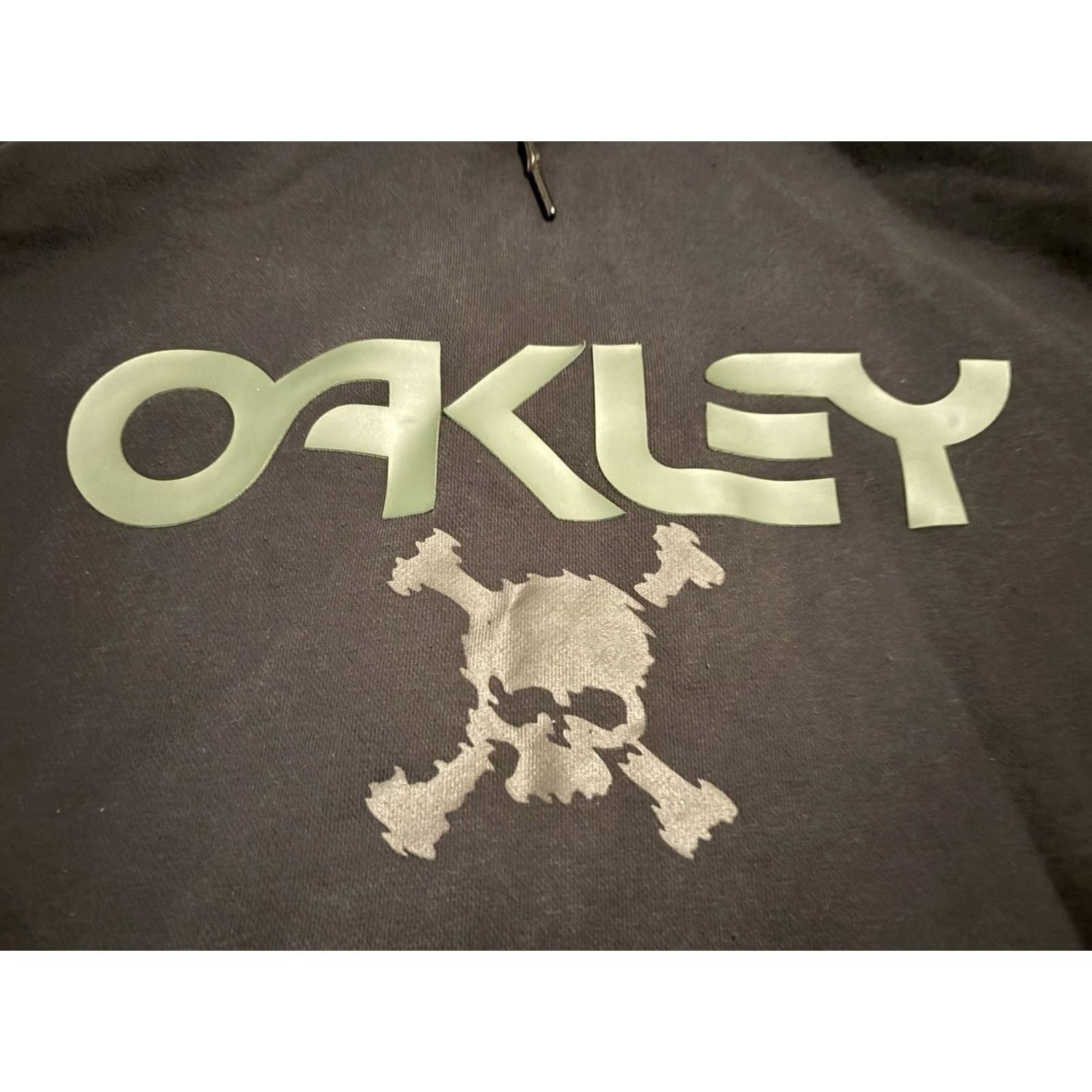 Oakley Oakley Skull Hoodie Pullover Black Sweatshirt Size S Men Regular Fleece Hooded Long Sleeve Sweatshirt Pattern: Solid Size US S / EU 44-46 / 1 - 2 Thumbnail