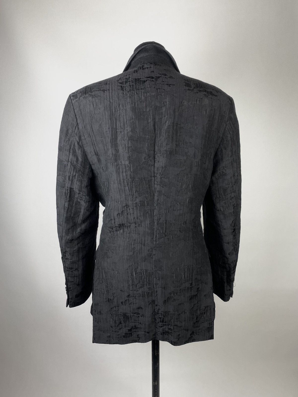 Versace Versace Collection Black Jacquard Sport Coat jacket blazer Size US L / EU 52-54 / 3 - 8 Thumbnail