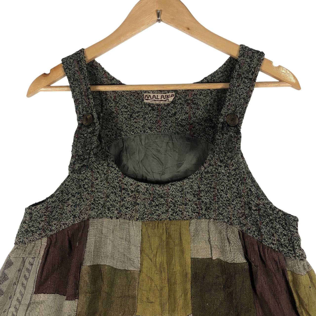 Vintage Vintage Malaika Patchwork women Midi Dress Size S / US 4 / IT 40 - 2 Thumbnail