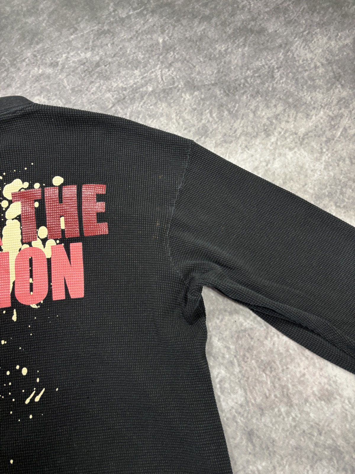 Sean John Vintage Sean John Thermal Longsleeve Oversized Print Size US XL / EU 56 / 4 - 9 Thumbnail