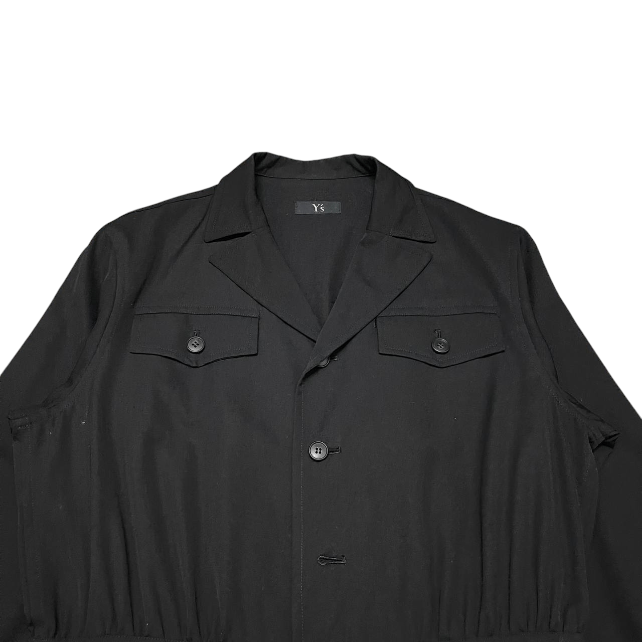 Yohji Yamamoto Yohji Yamamoto Wool Long Dress Coat Size US M / EU 48-50 / 2 - 2 Thumbnail
