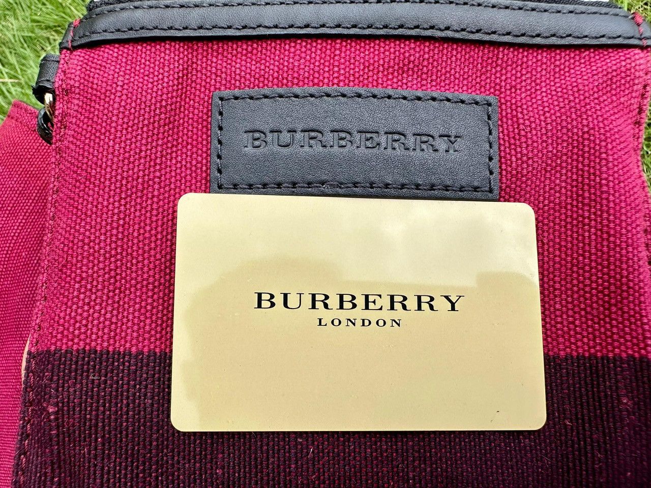 Burberry Authentic Burberry Mega Check Ashby Tassel Mini Bucket Bag Size ONE SIZE - 15 Thumbnail