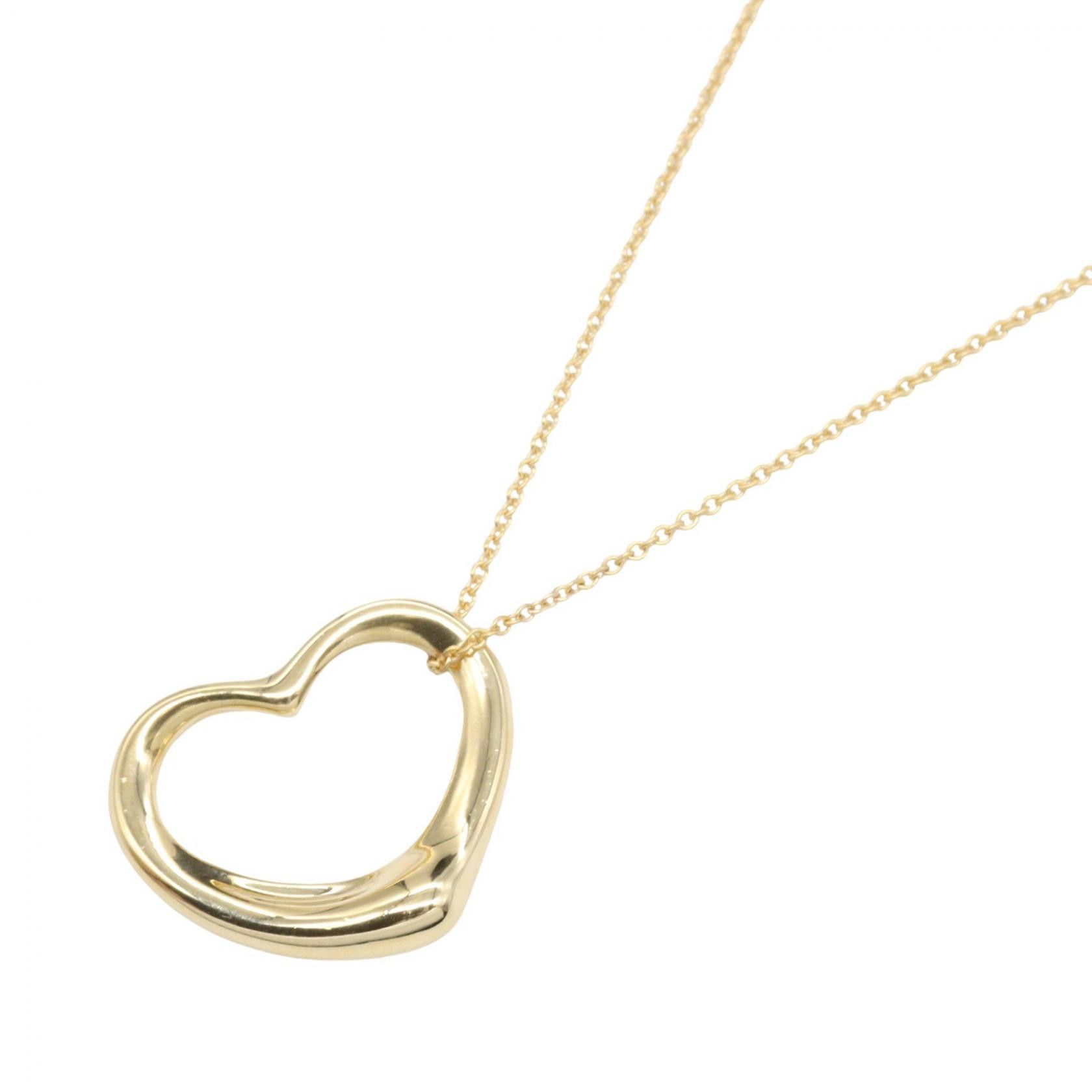 Tiffany & Co. Tiffany & Co. Tiffany & Co. Open Heart Au750 Necklace Precious Metal Necklace DUTY FREE for USA Size ONE SIZE - 1 Thumbnail