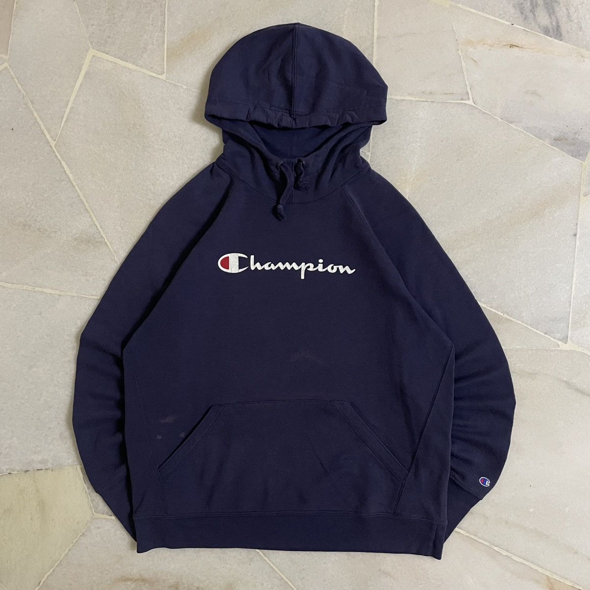 Champion Vintage sweatshirt pullover hoodie basic Champion spellout Size US S / EU 44-46 / 1 - 2 Thumbnail