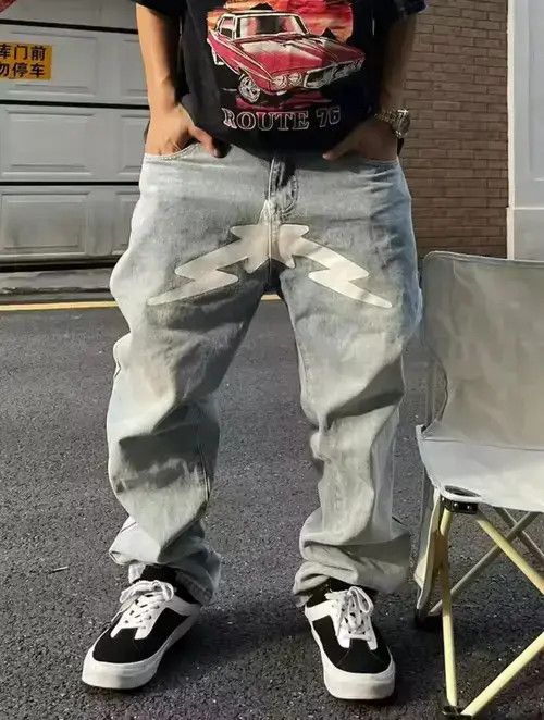 VIBE Baggy Punk Y2K Jeans Size US 30 / EU 46 - 2 Thumbnail