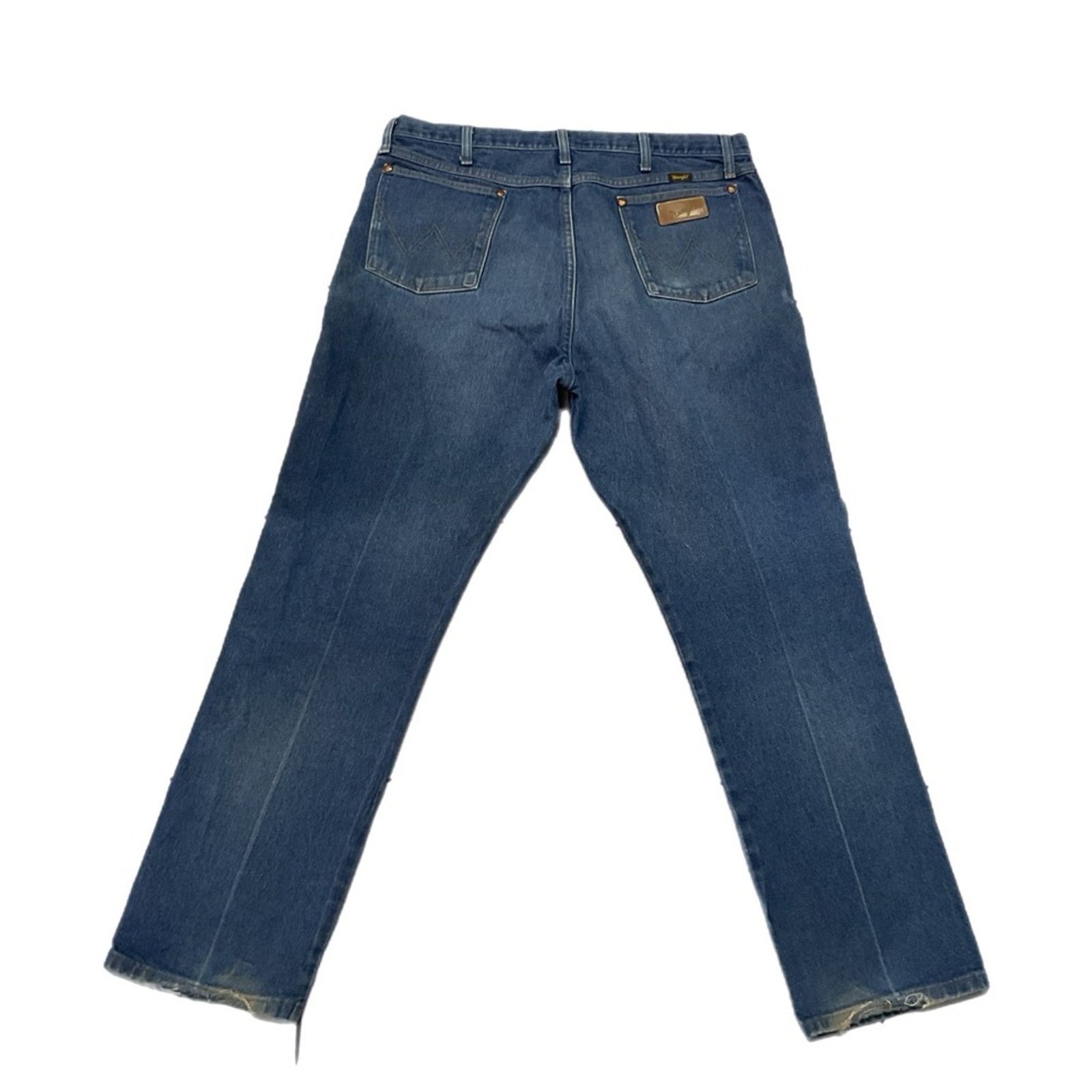 Wrangler Vintage 90s Wrangler Distressed Jeans Size US 40 / EU 56 - 2 Thumbnail