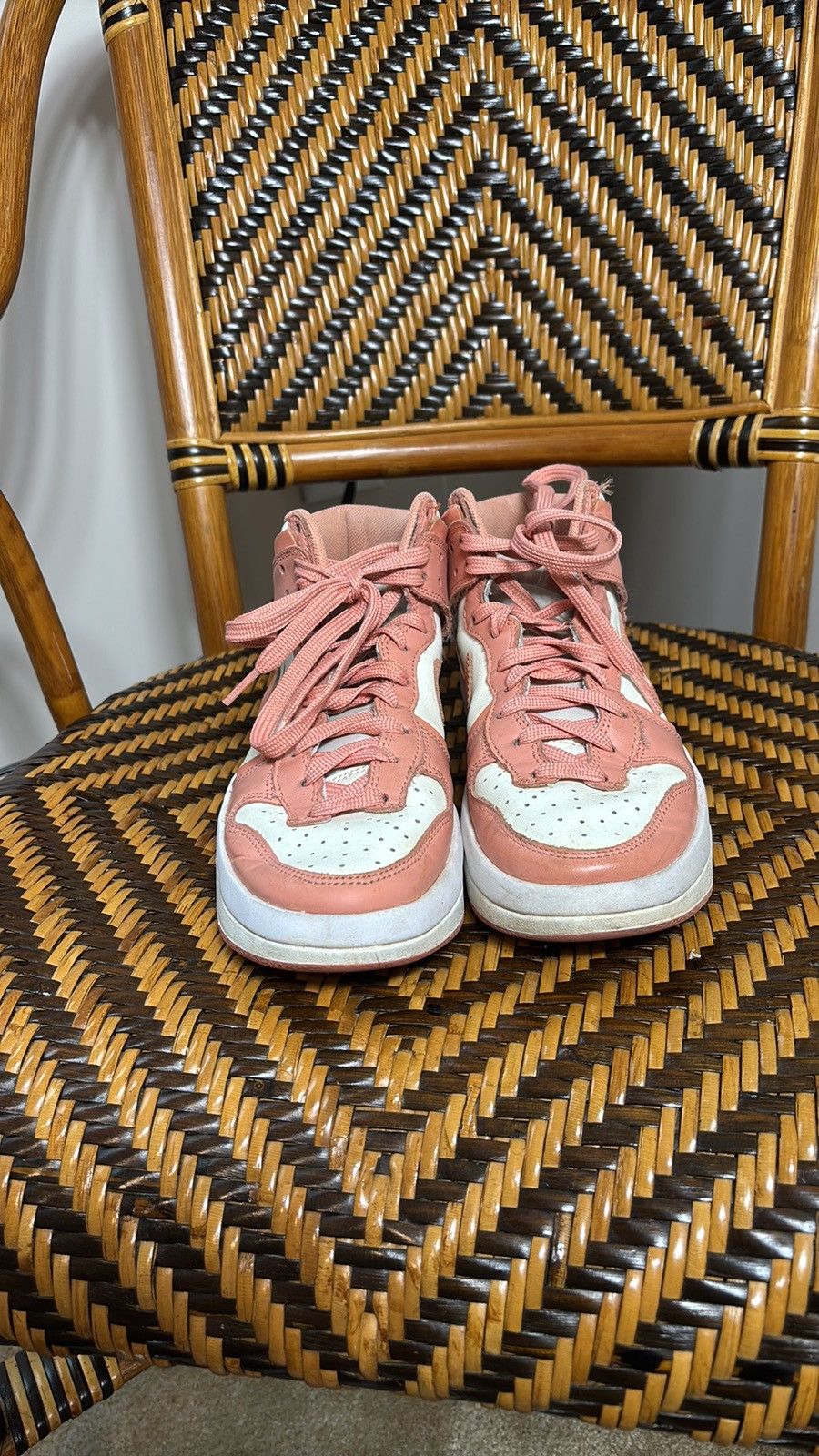 Nike Nike Dunk High Up ‘Crimson Bliss’ DH3718-107 Size US 6 / IT 36 - 2 Thumbnail