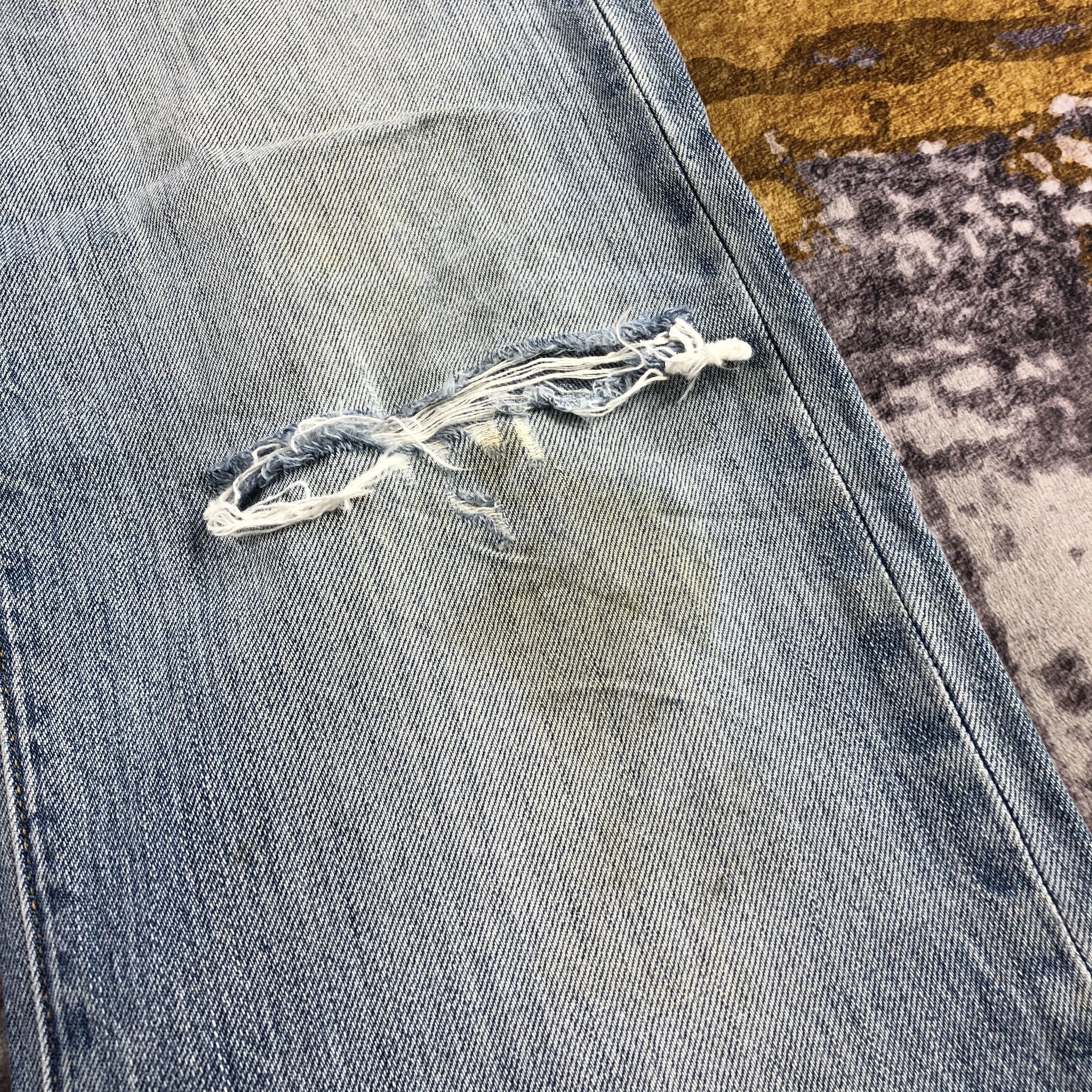 Levi's Vintage Blue Wash Levis 501 Jeans-JM2915 Size US 34 / EU 50 - 9 Thumbnail