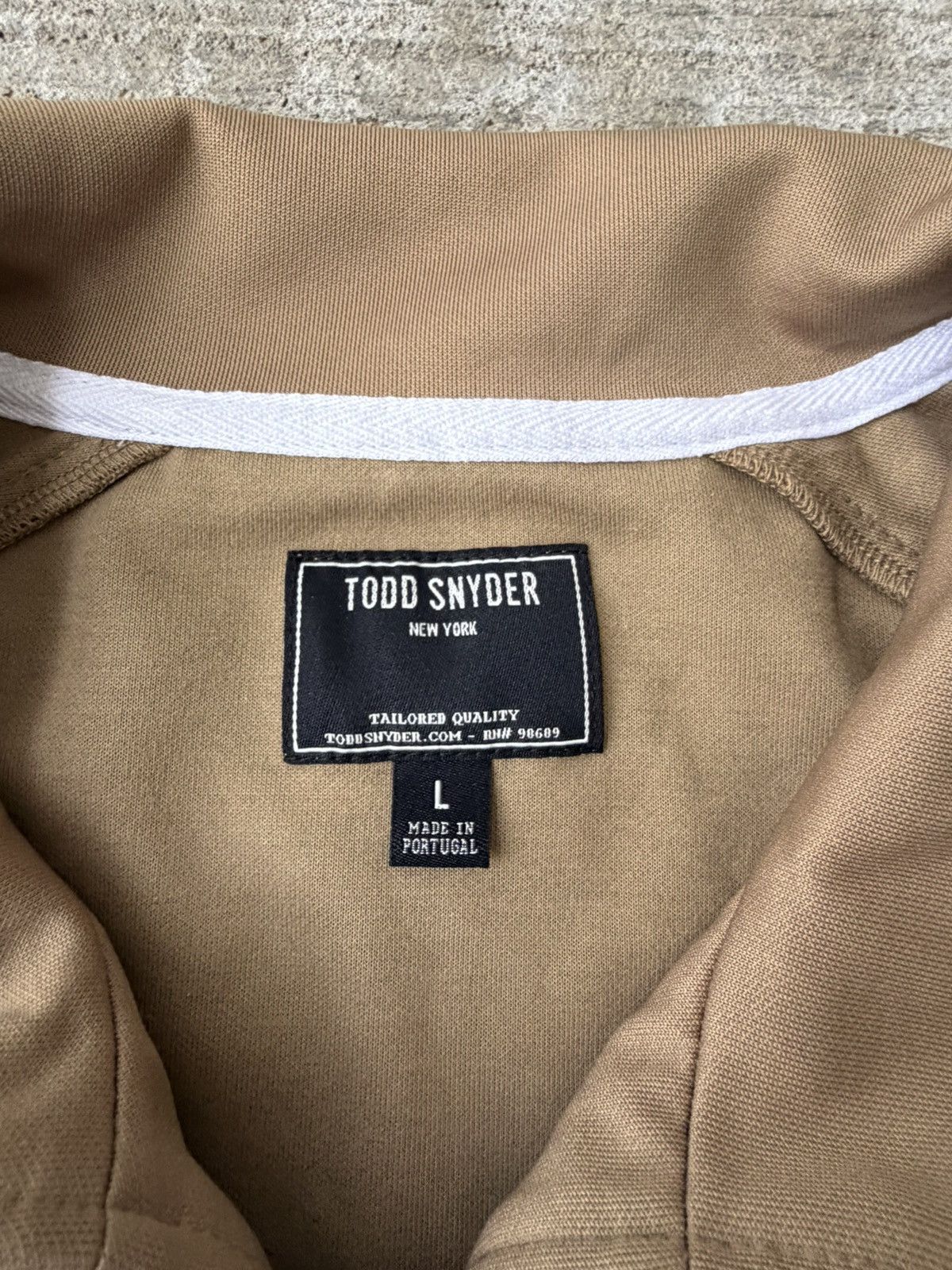 Todd Snyder Todd Snyder Knit Zip Up Track Jacket Size US L / EU 52-54 / 3 - 7 Thumbnail