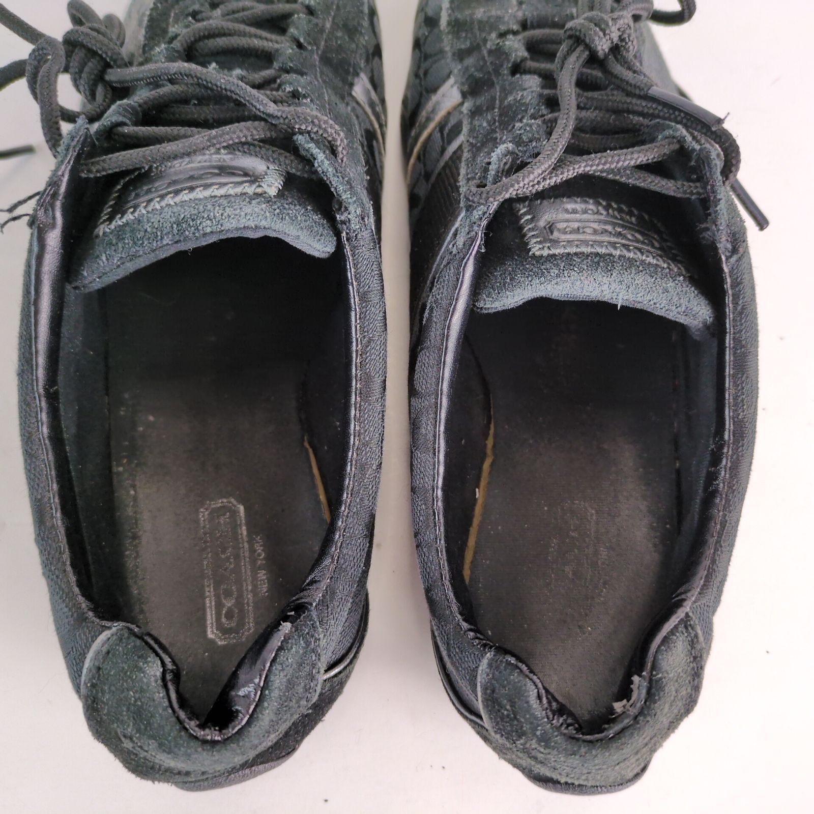 Coach Coach Remonna Women's 8 Sneakers Driving Shoe Jacquard Suede Size US 8 / IT 38 - 9 Thumbnail