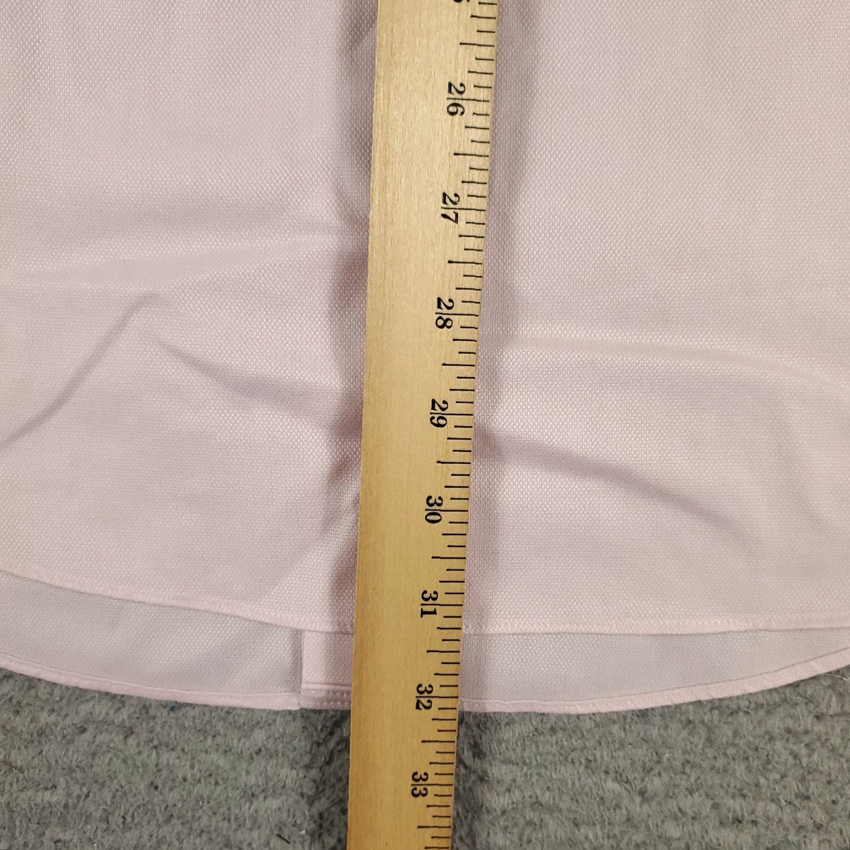 Brooks Brothers VINTAGE Brooks Brothers Dress Shirt Mens Size 16.5 Pink Cotton Business Casual Long Sleeve Button Up Size 42R - 6 Thumbnail