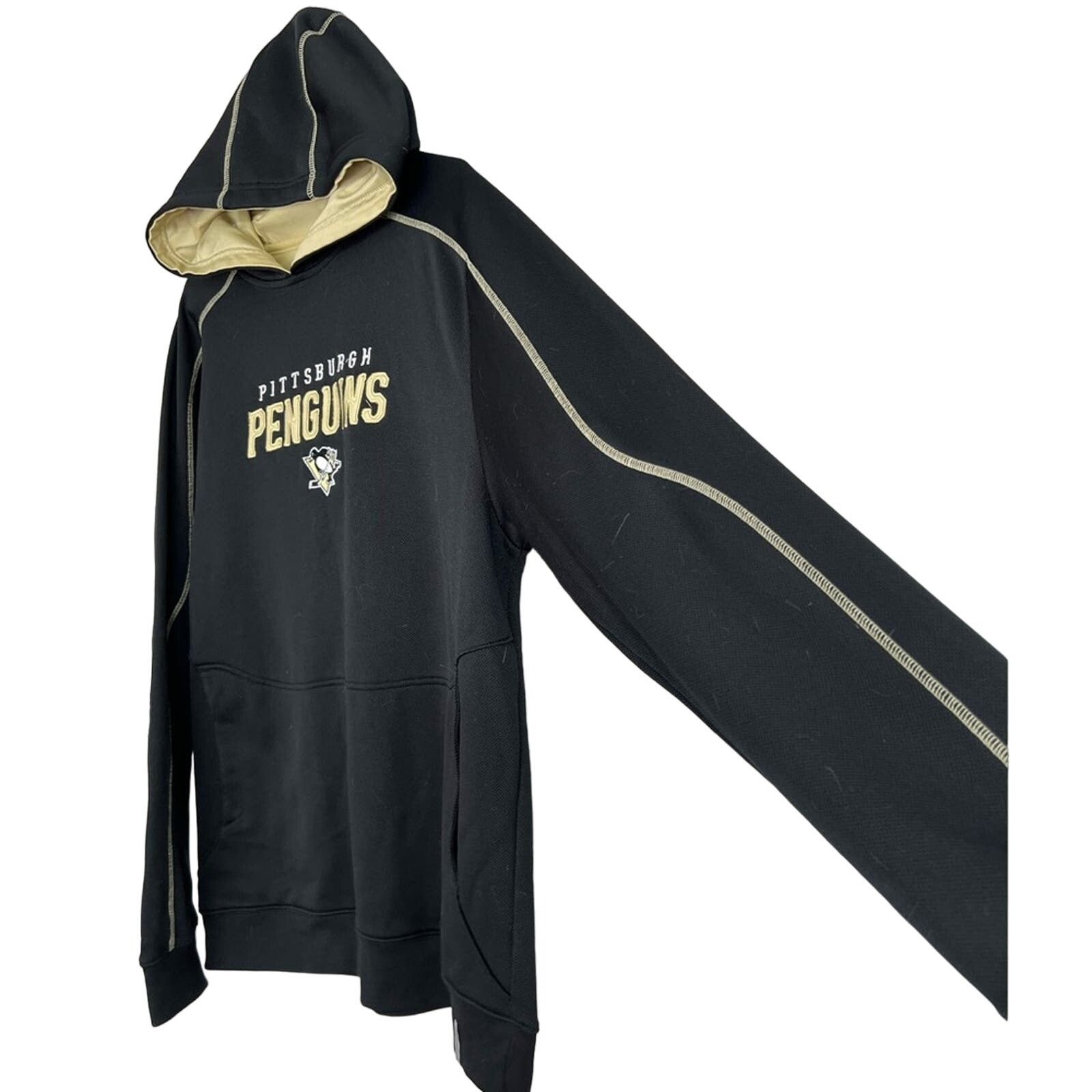 Reebok Pittsburgh Penguins NHL Reebok Hoodie Size Large CLEAN Size US L / EU 52-54 / 3 - 3 Thumbnail