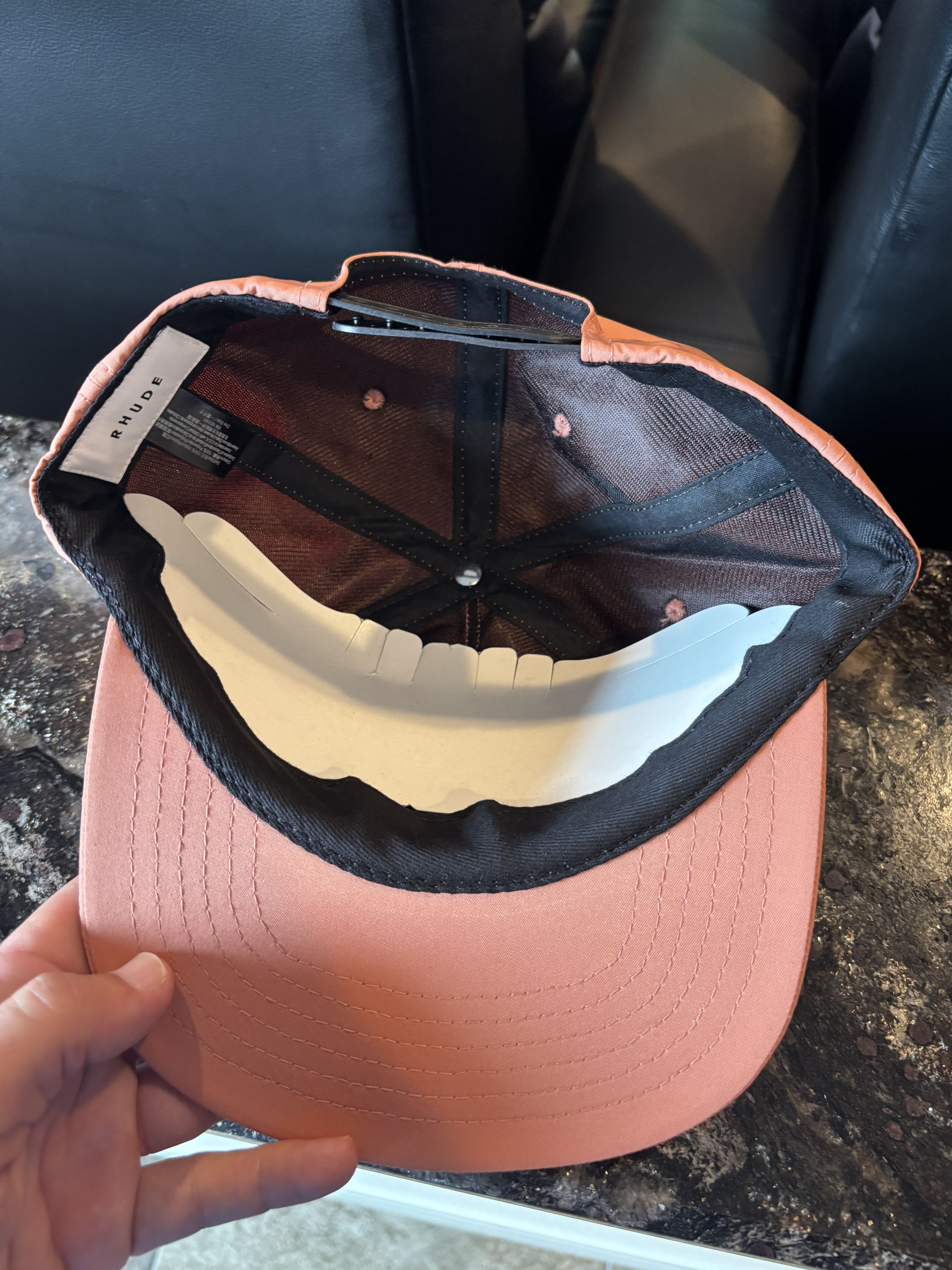 Rhude Rhude orange sport logo hat Size ONE SIZE - 4 Thumbnail