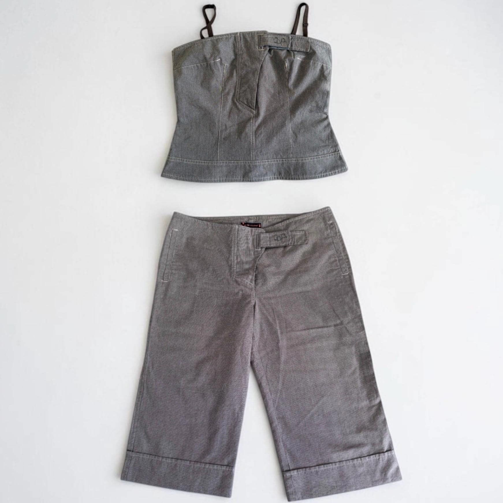 Cop Copine The Cop Copine Corset & Capri Pants Set Size ONE SIZE - 1 Thumbnail