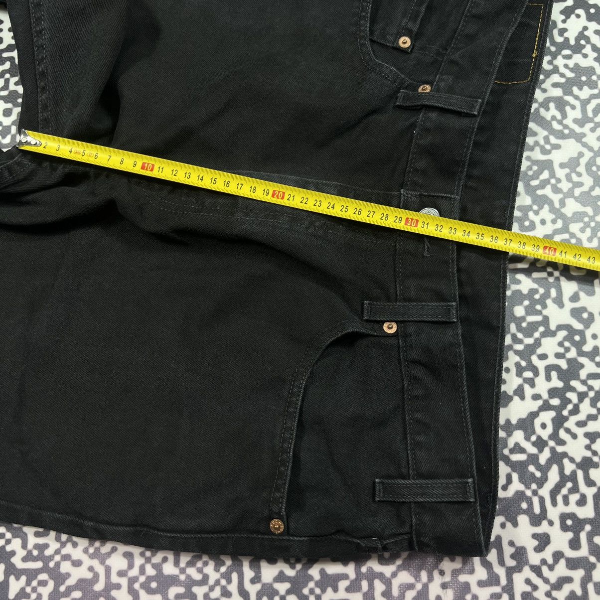 Levi's Vintage Clothing 38x34 Levis 550 Vintage Washed Black Denim Jeans USA Style Size US 38 / EU 54 - 17 Thumbnail