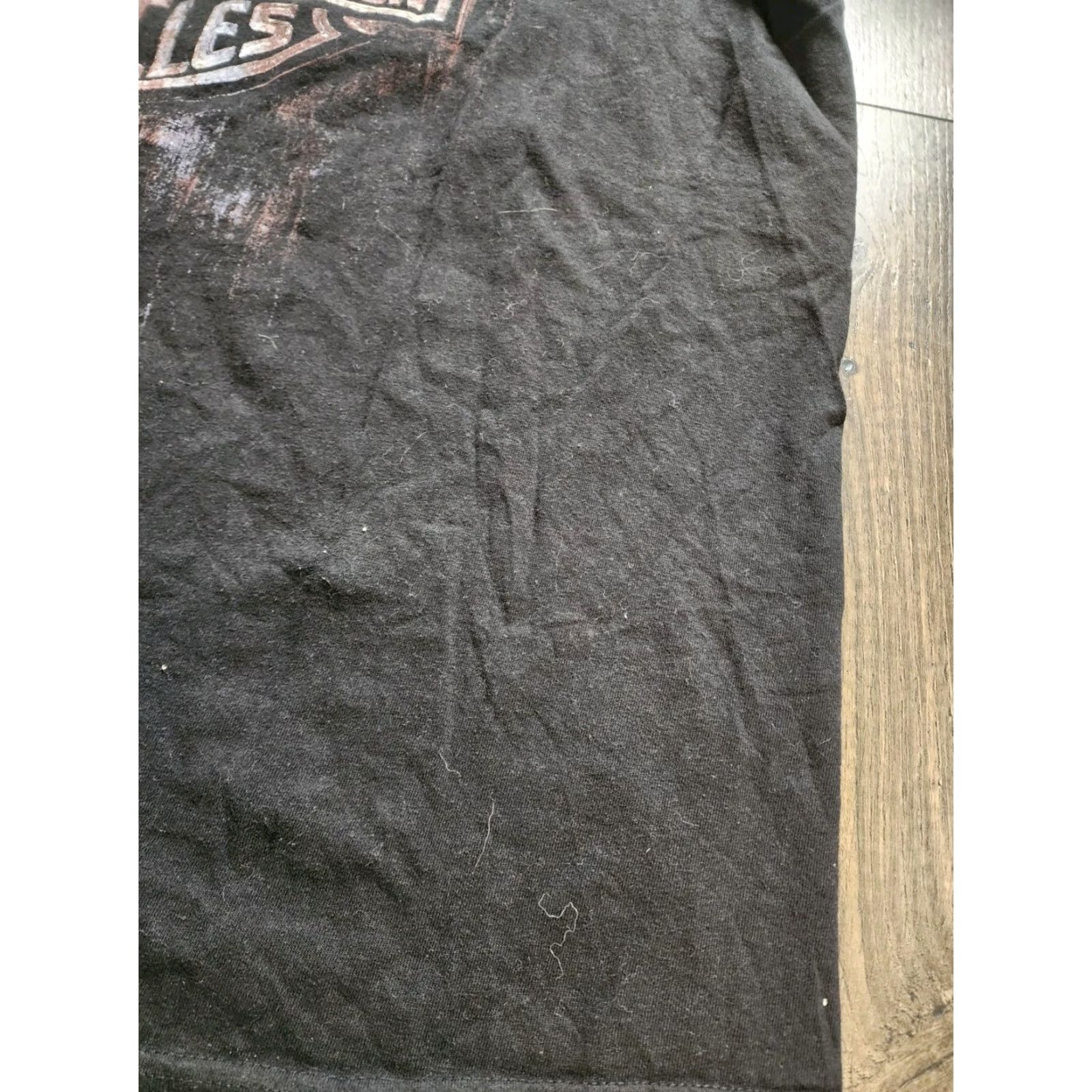 Harley Davidson Harley-Davidson Black Sleeveless Shirt Tank Top Motorcycles Mens XL Cotton Graphic Print Biker Logo Size US XL / EU 56 / 4 - 4 Thumbnail