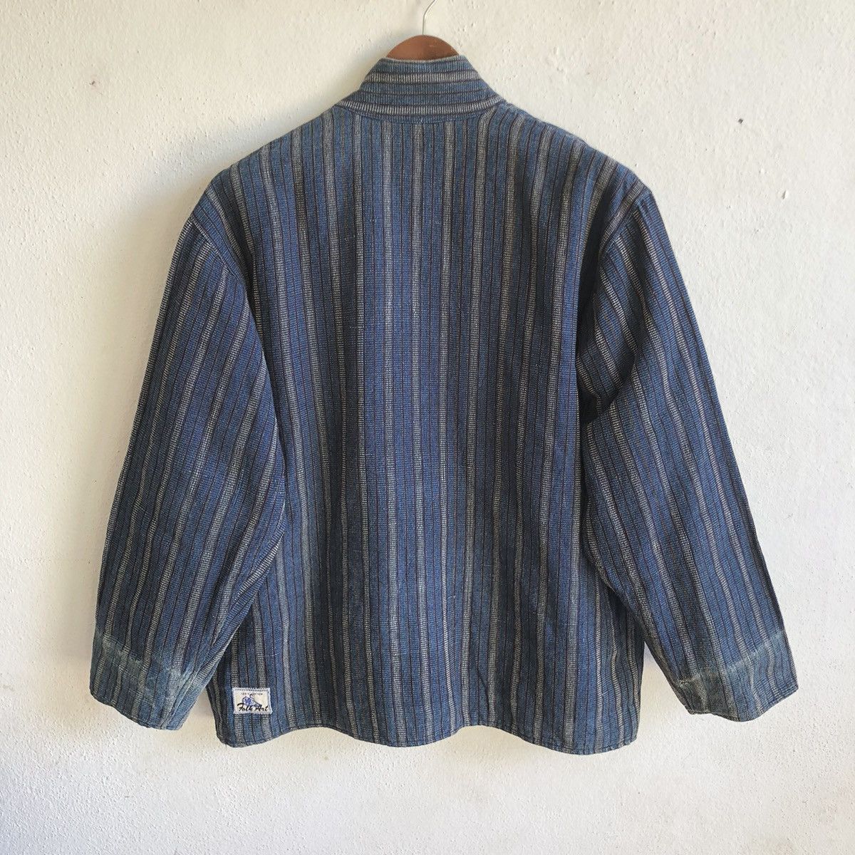 Other Folk Art Woven Reversable Denim Chore Jacket Size US L / EU 52-54 / 3 - 7 Thumbnail