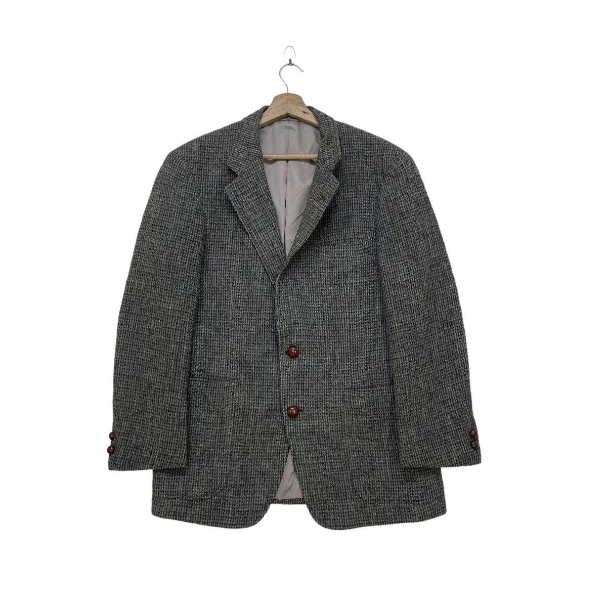 Harris Tweed 💥Vintage Harris Tweed Casual Jacket Size US M / EU 48-50 / 2 - 2 Thumbnail