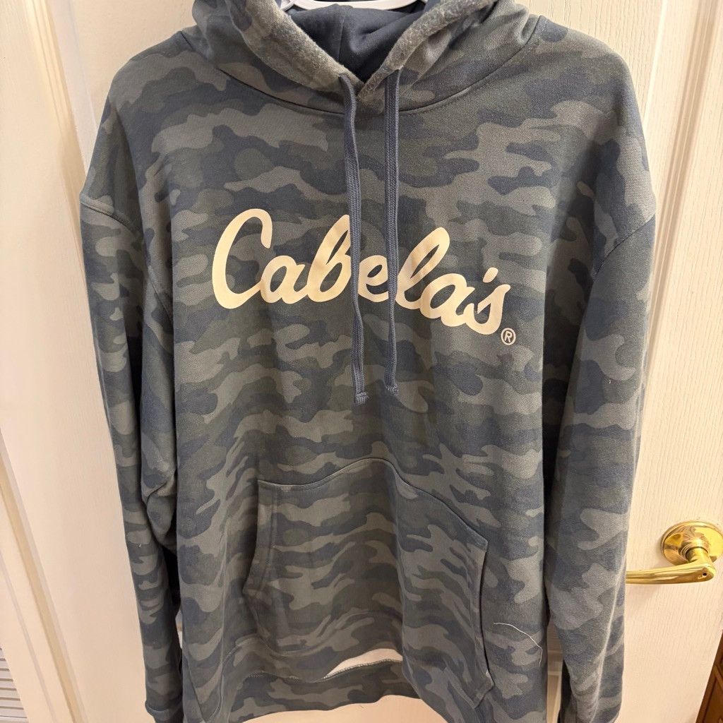 Cabelas Cabelas Camo Hoodie Cowboy Size US L / EU 52-54 / 3 - 1 Thumbnail