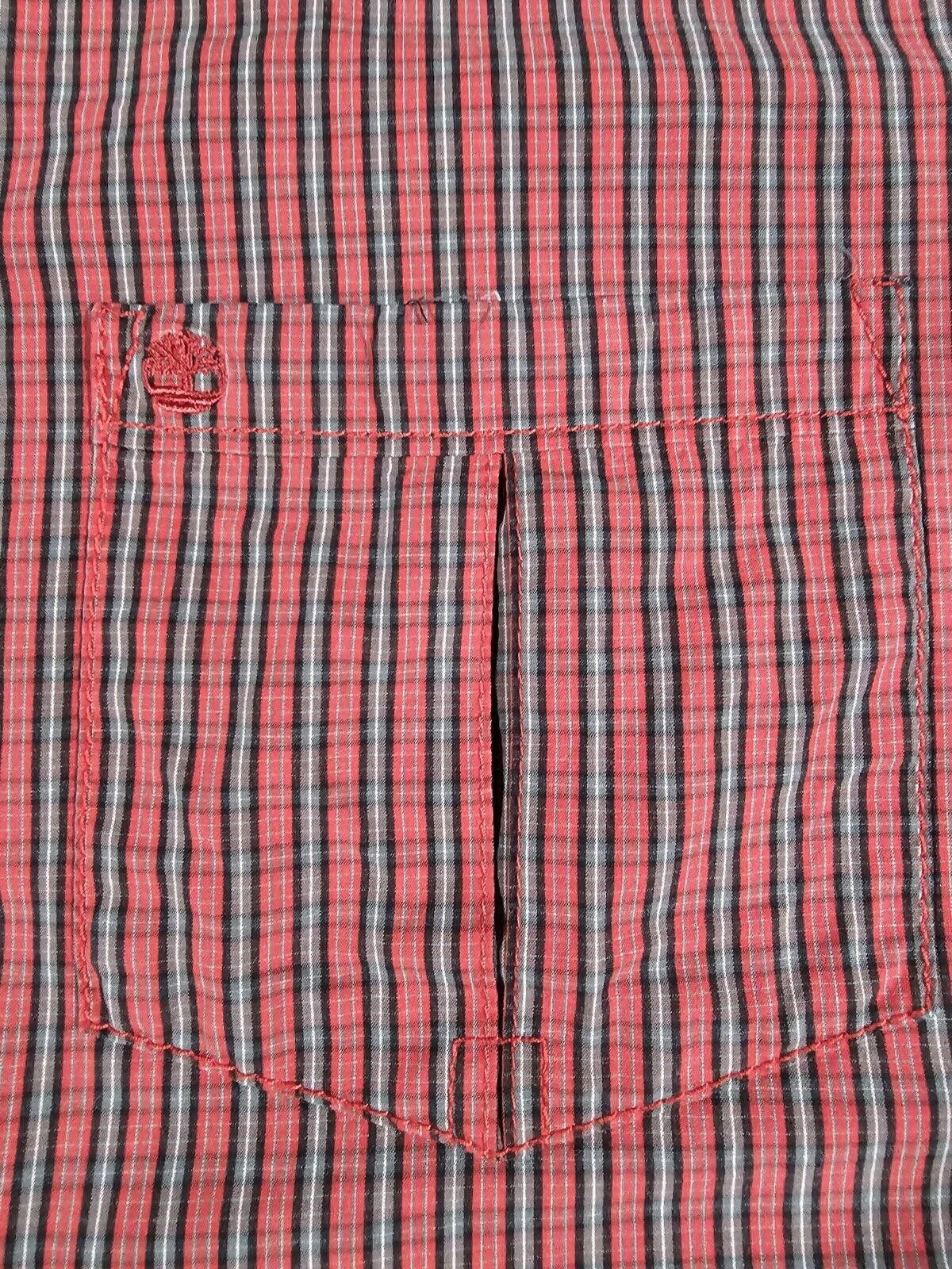 Timberland Timberland Shirt Size XXL Red Plaid long Sleeve Button Up Size US XXL / EU 58 / 5 - 2 Thumbnail