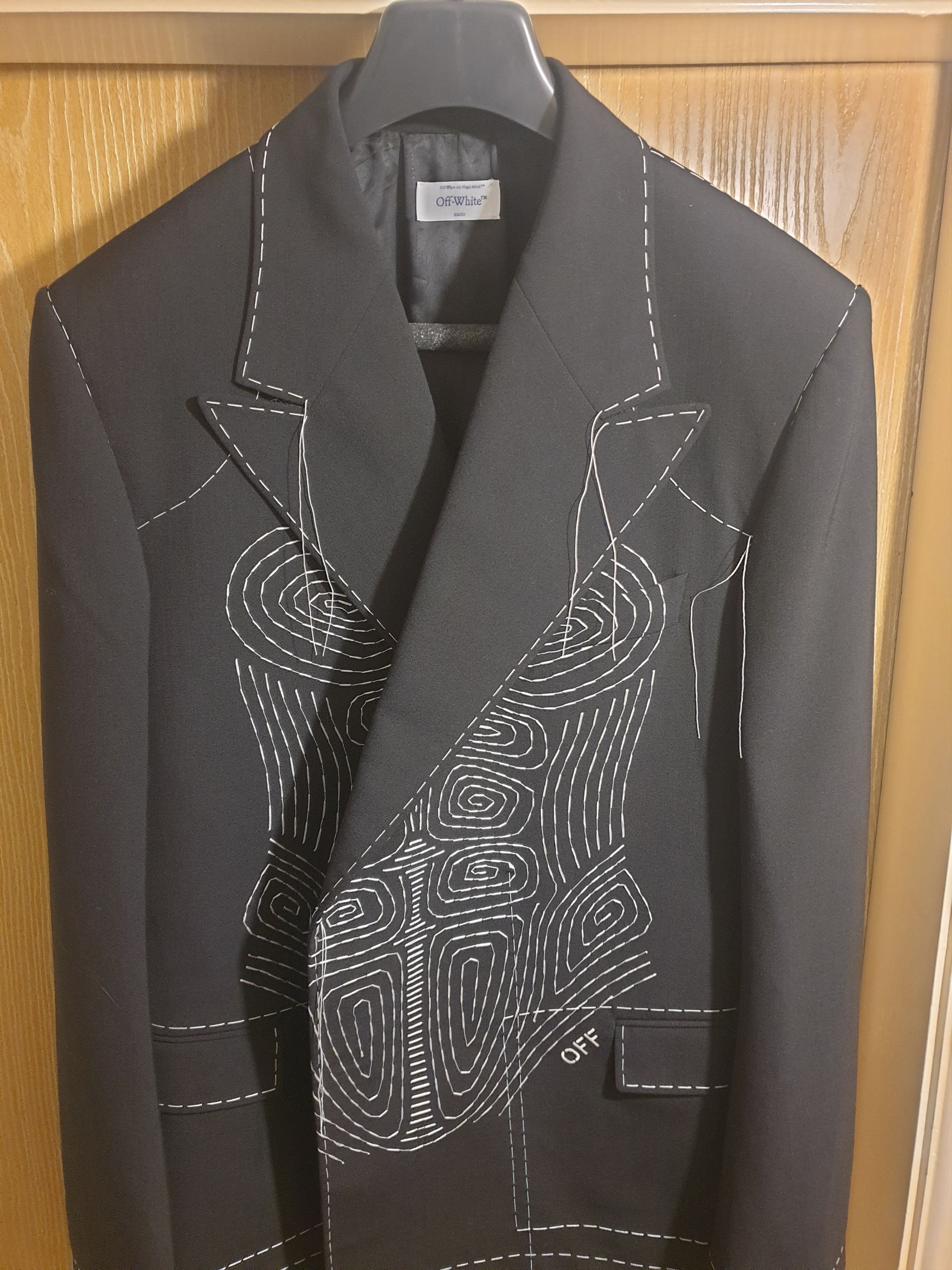 Off-White Off White Mens Body Stitch Size 50L - 1 Thumbnail