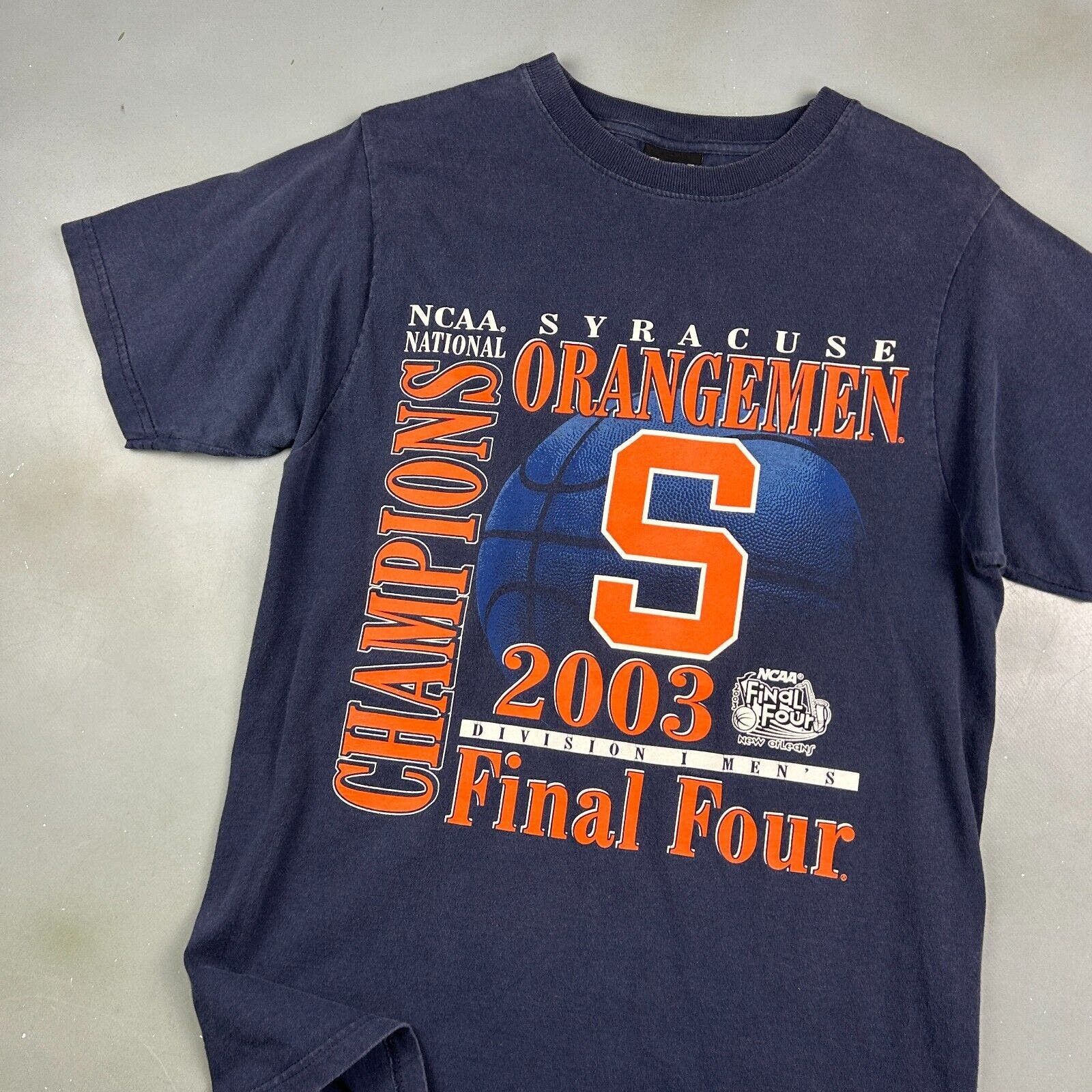 Gear for Sports VINTAGE 2003 | Syracuse Orangemen Final Four T-Shirt sz S-M Size US M / EU 48-50 / 2 - 2 Thumbnail