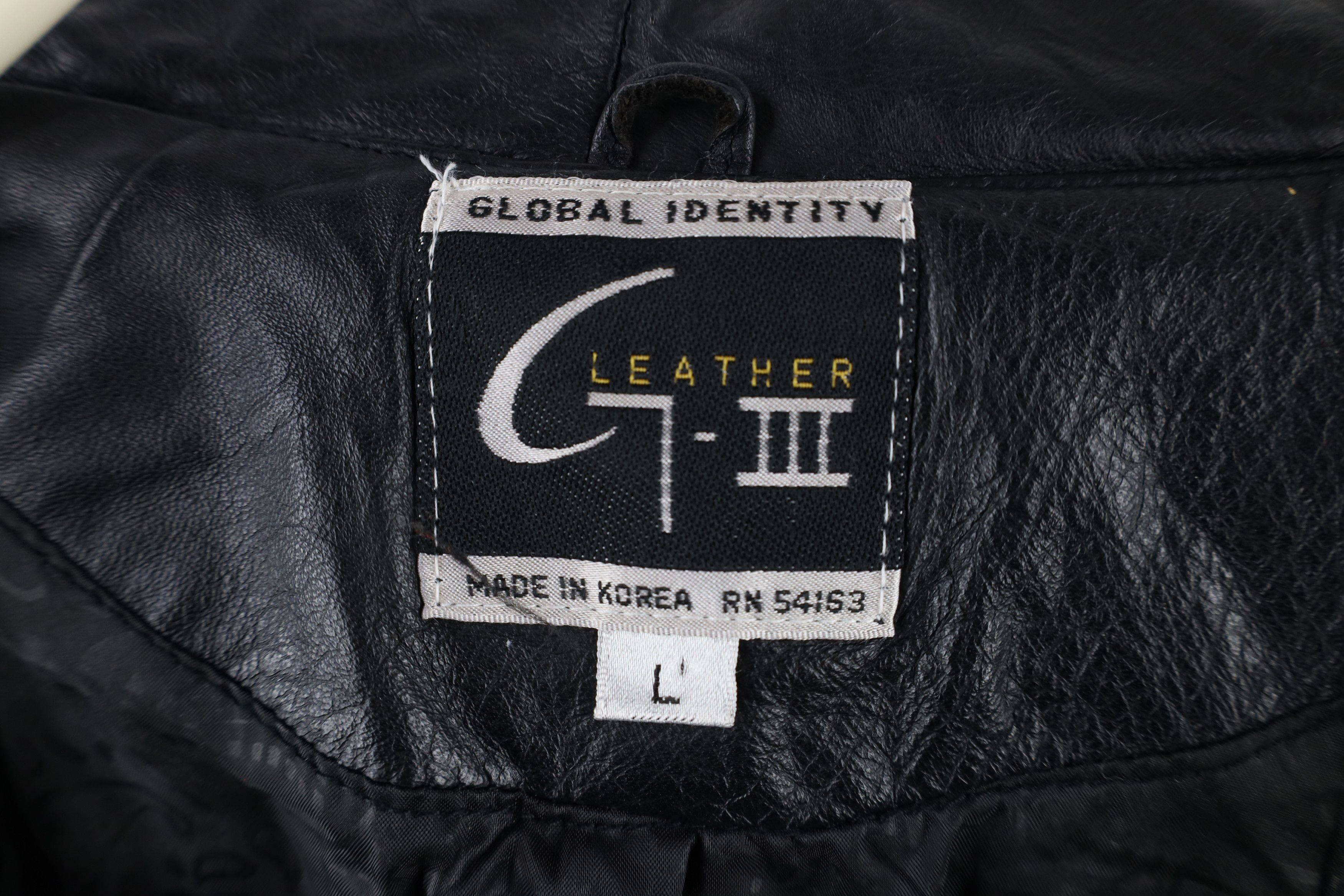 Vintage Vintage 90s Streetwear Gothic Leather Full Length Jacket Size L / US 10 / IT 46 - 10 Thumbnail