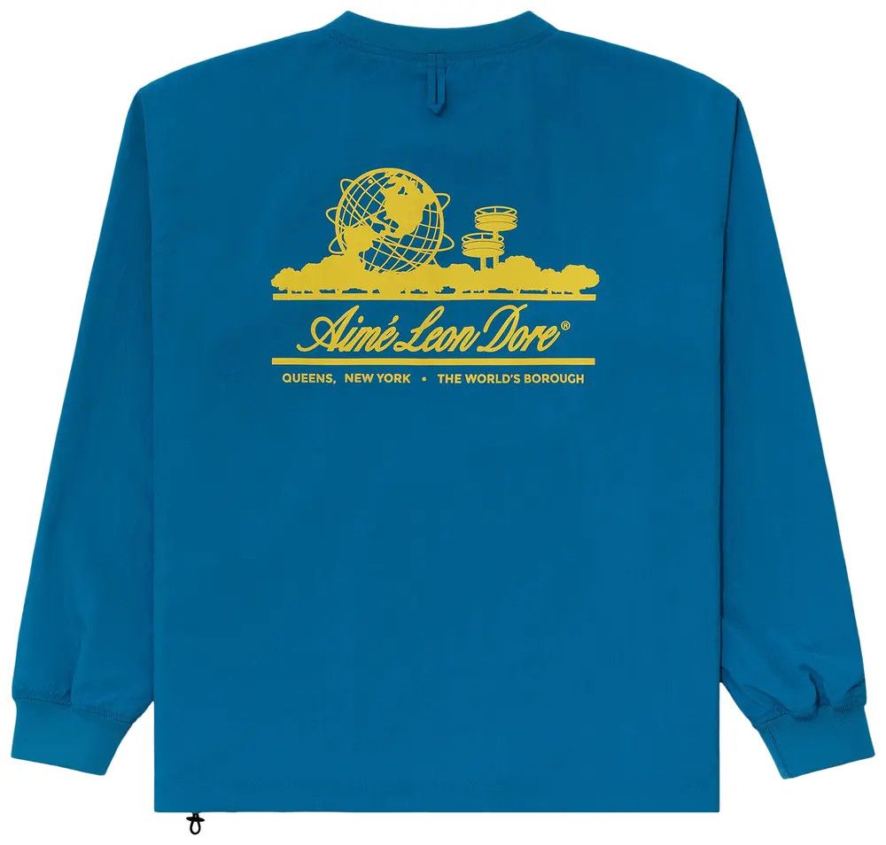 Aime Leon Dore o1mle0725 Unisphere Crewneck Pullover 'Mediterranean in Blue Size US L / EU 52-54 / 3 - 1 Thumbnail
