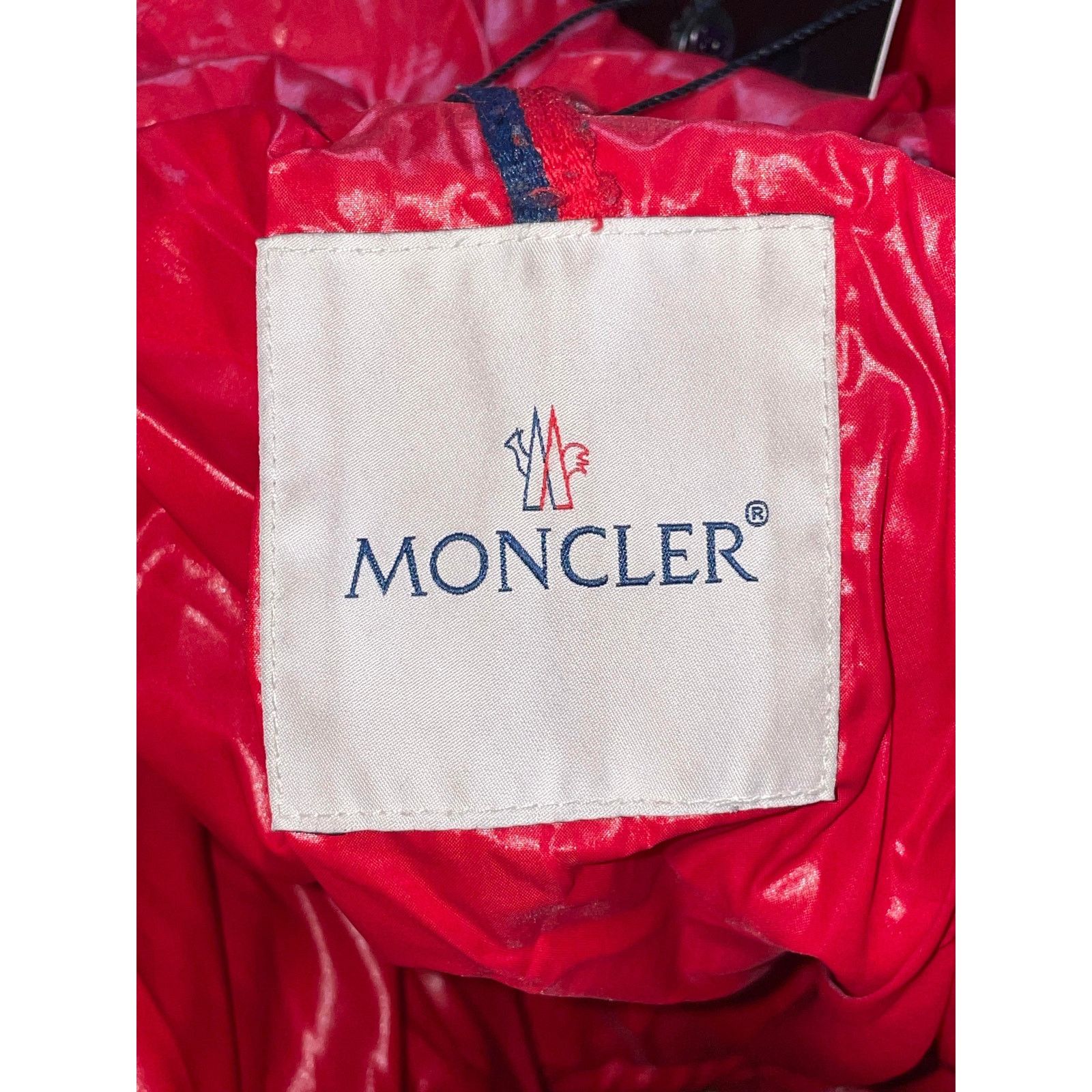 Moncler Moncler Maya Red Puffer Jacket Size US L / EU 52-54 / 3 - 12 Thumbnail
