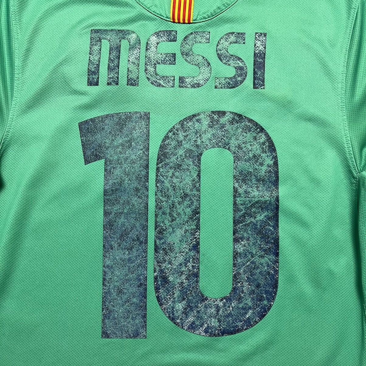 Nike Vintage Nike Messi Barcelona 2010/11 Away Soccer Jersey Size US S / EU 44-46 / 1 - 13 Thumbnail