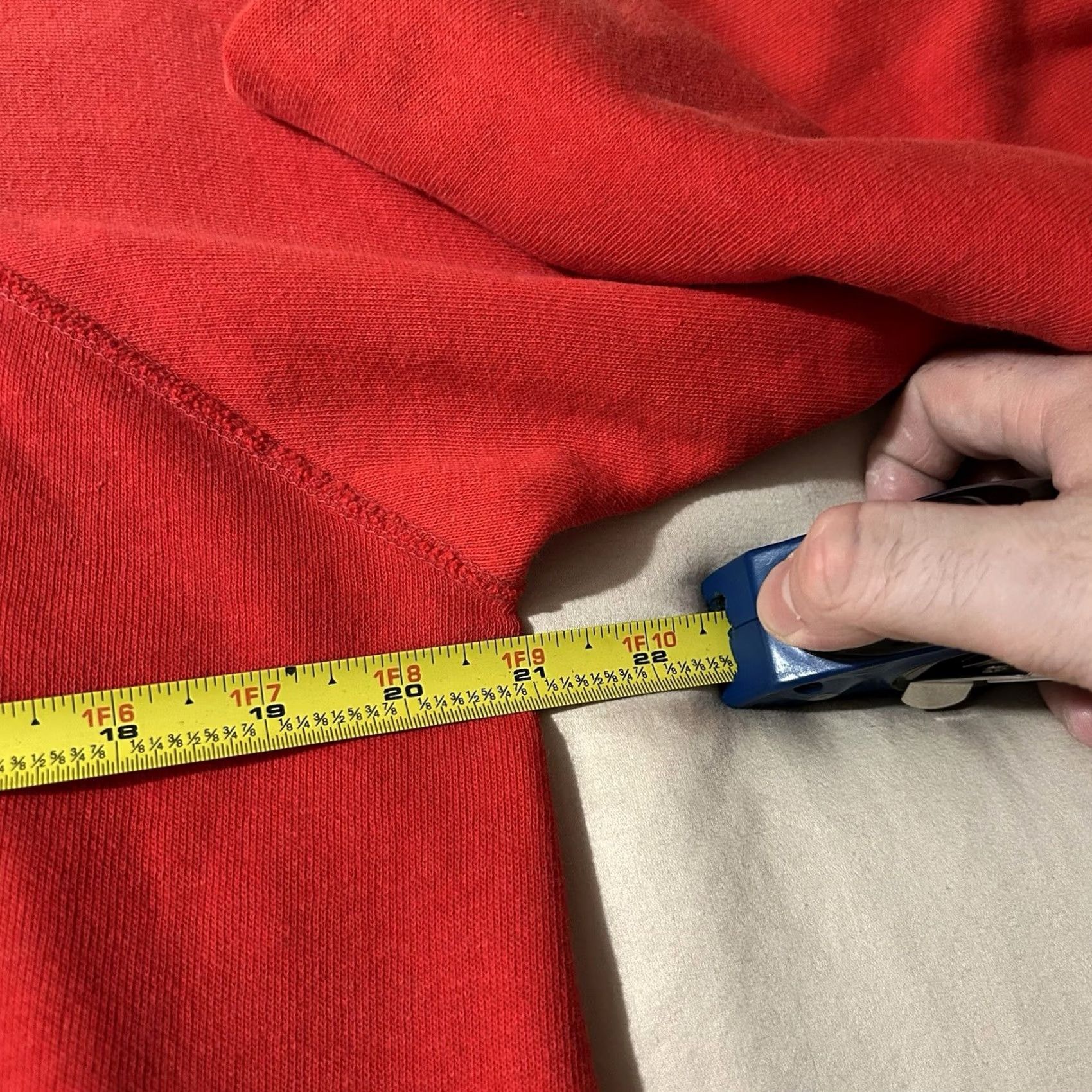 Vintage VINTAGE Sweatshirt USA Red All The Way 70s Size M Men Pullover Size US M / EU 48-50 / 2 - 7 Thumbnail