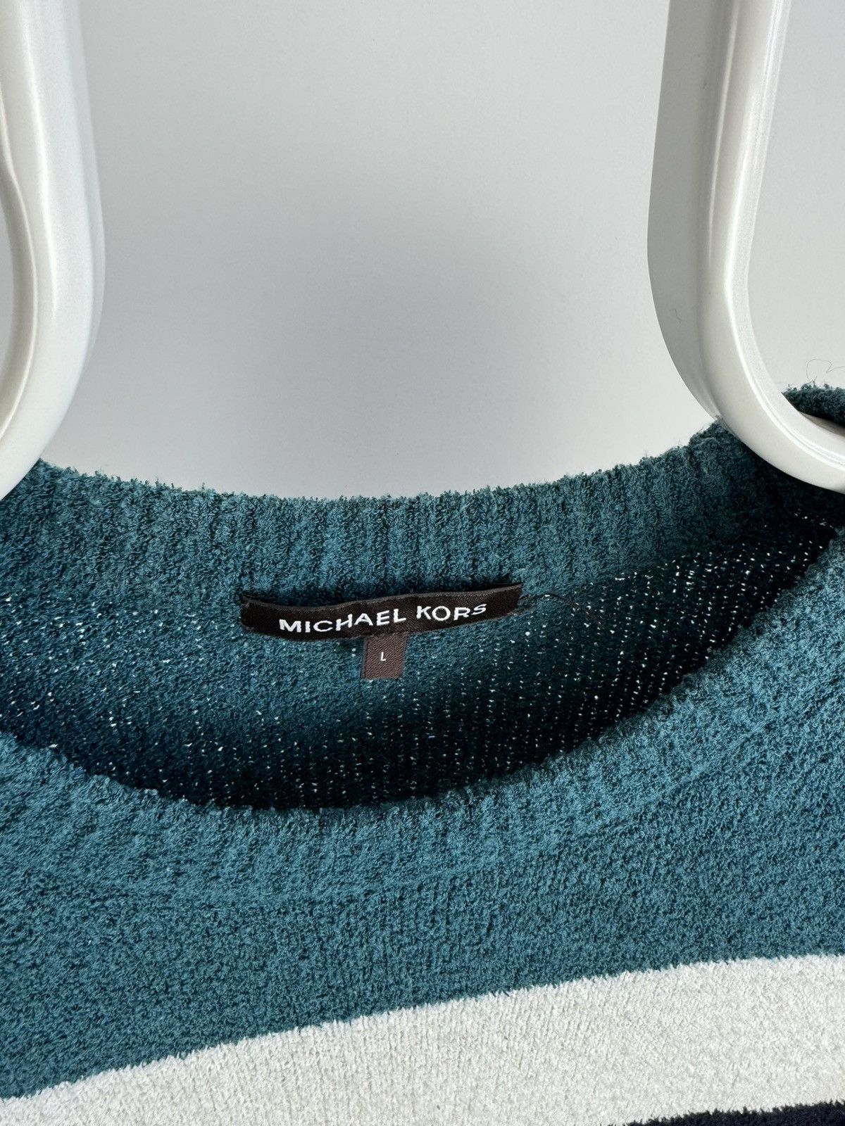 Michael Kors Michael Kors Stripped Sweatshirt Size US L / EU 52-54 / 3 - 3 Thumbnail