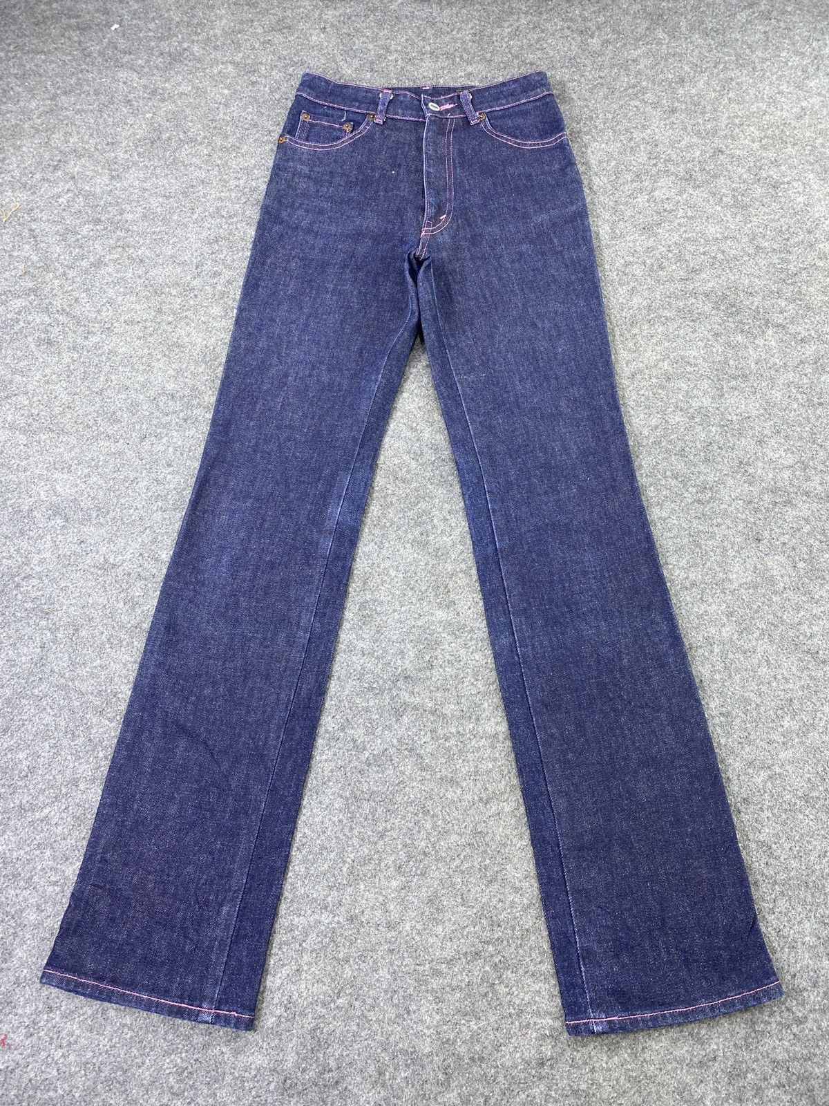 Japanese Brand Bobson Lady’s Blue Jean's - J1018 Size 25" / US 0 / IT 36 - 2 Thumbnail