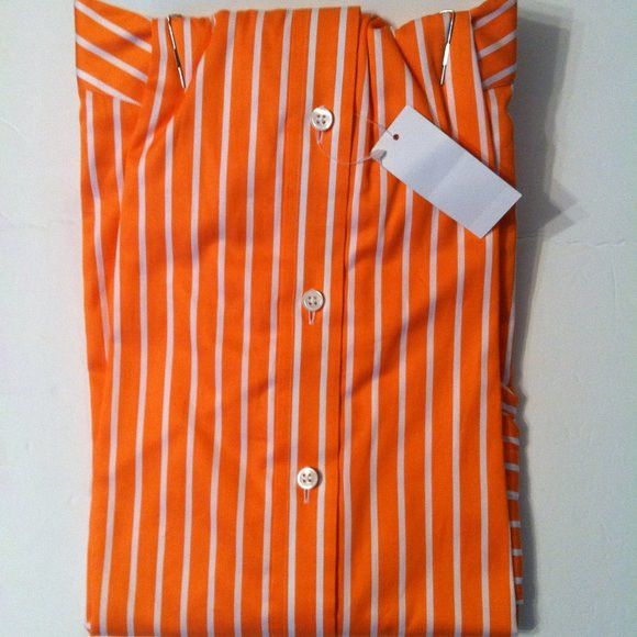 Other FERRELL REED MENS NEW ORANGE 100%COTTON DRESS SHIRT SIZE: 16 Size US L / EU 52-54 / 3 - 4 Thumbnail